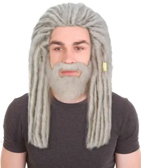 Adult Men’s Fantasy TV Series Dragon House Multiple Colors Dreadlock Wig | Flame-retardant Synthetic Fiber