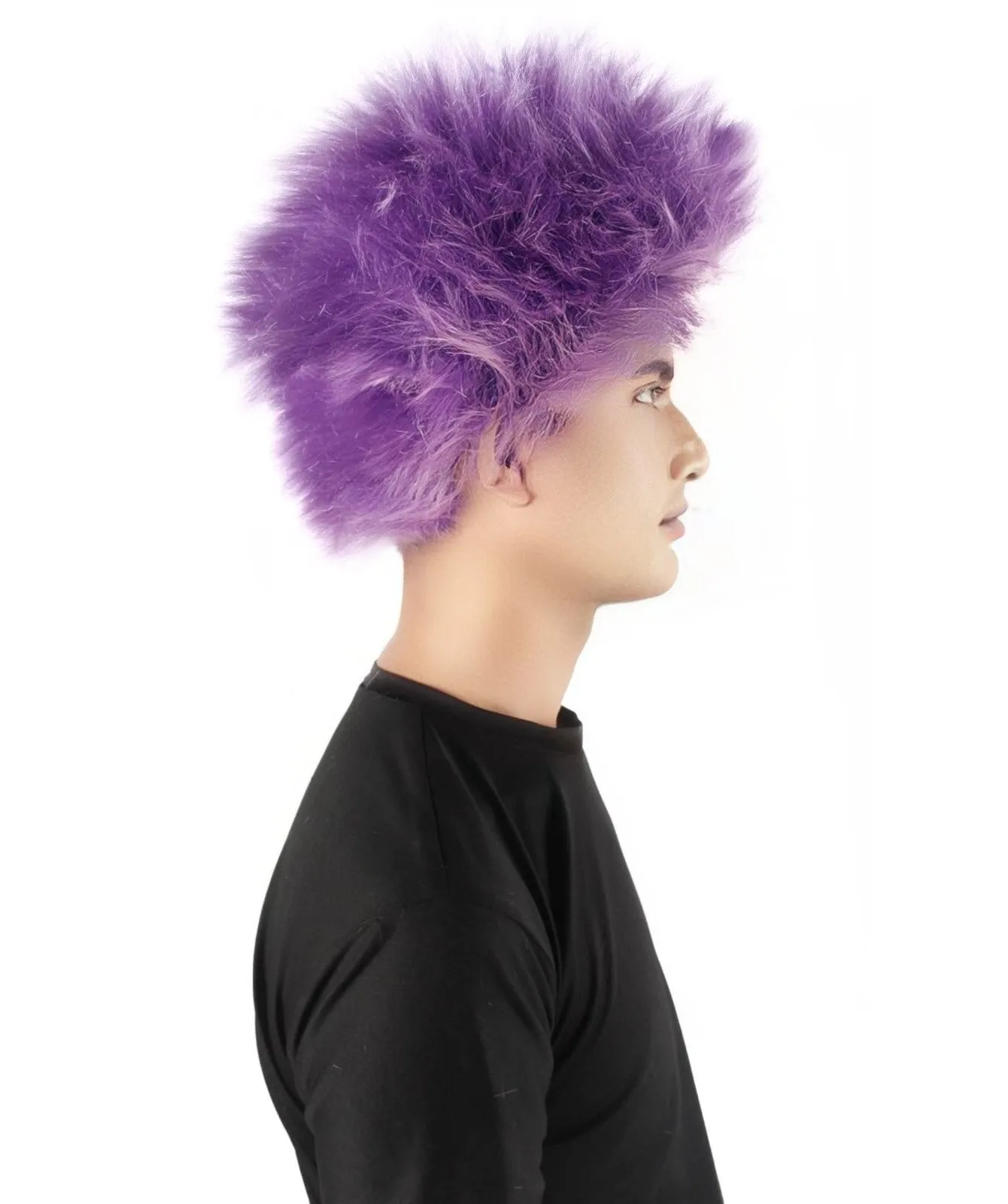 Adult Men's Fuzzy Spiky Johnny Werewolf Wig | Multiple Color Options I Flame-retardant Synthetic Fiber