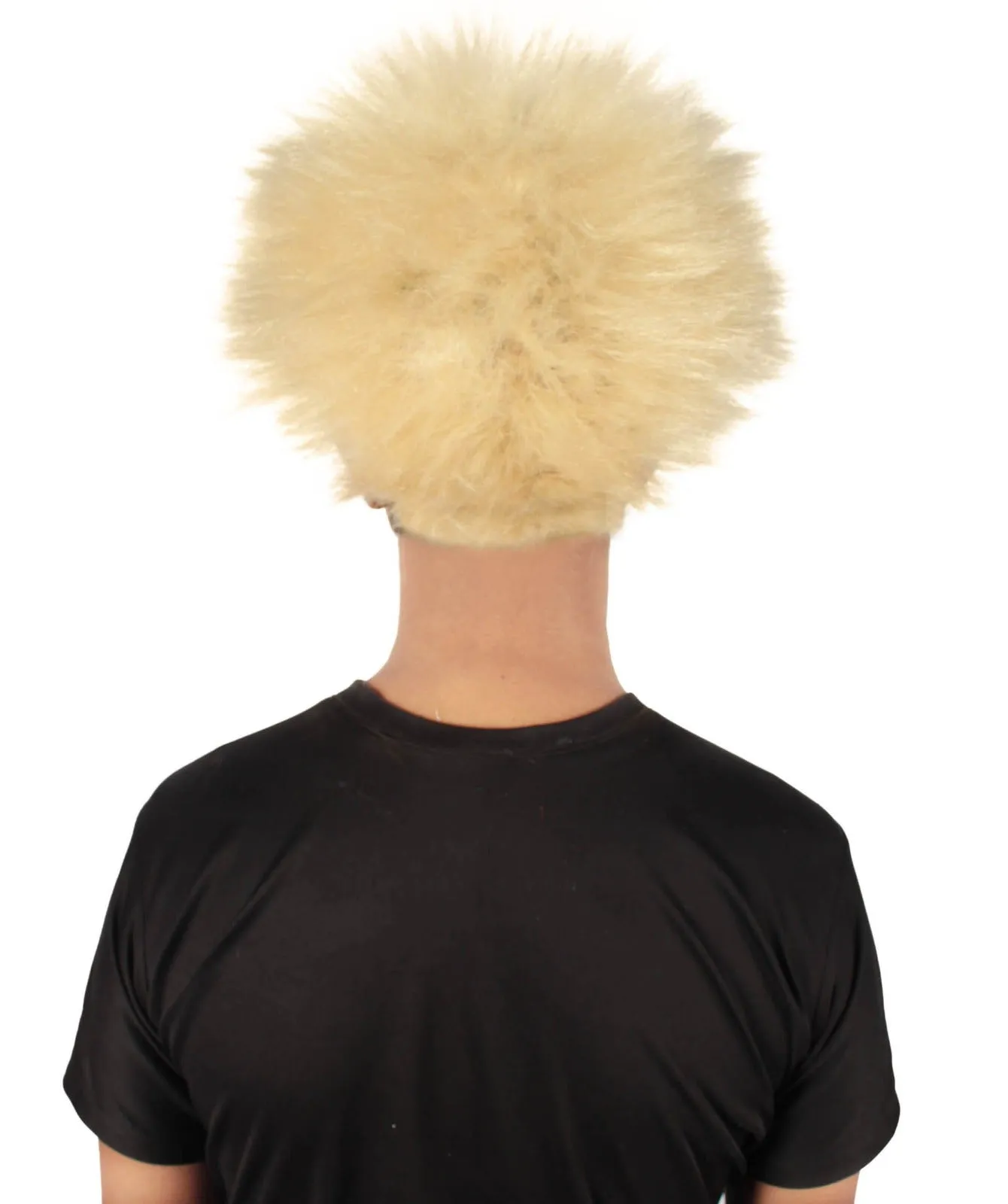 Adult Men's Fuzzy Spiky Johnny Werewolf Wig | Multiple Color Options I Flame-retardant Synthetic Fiber