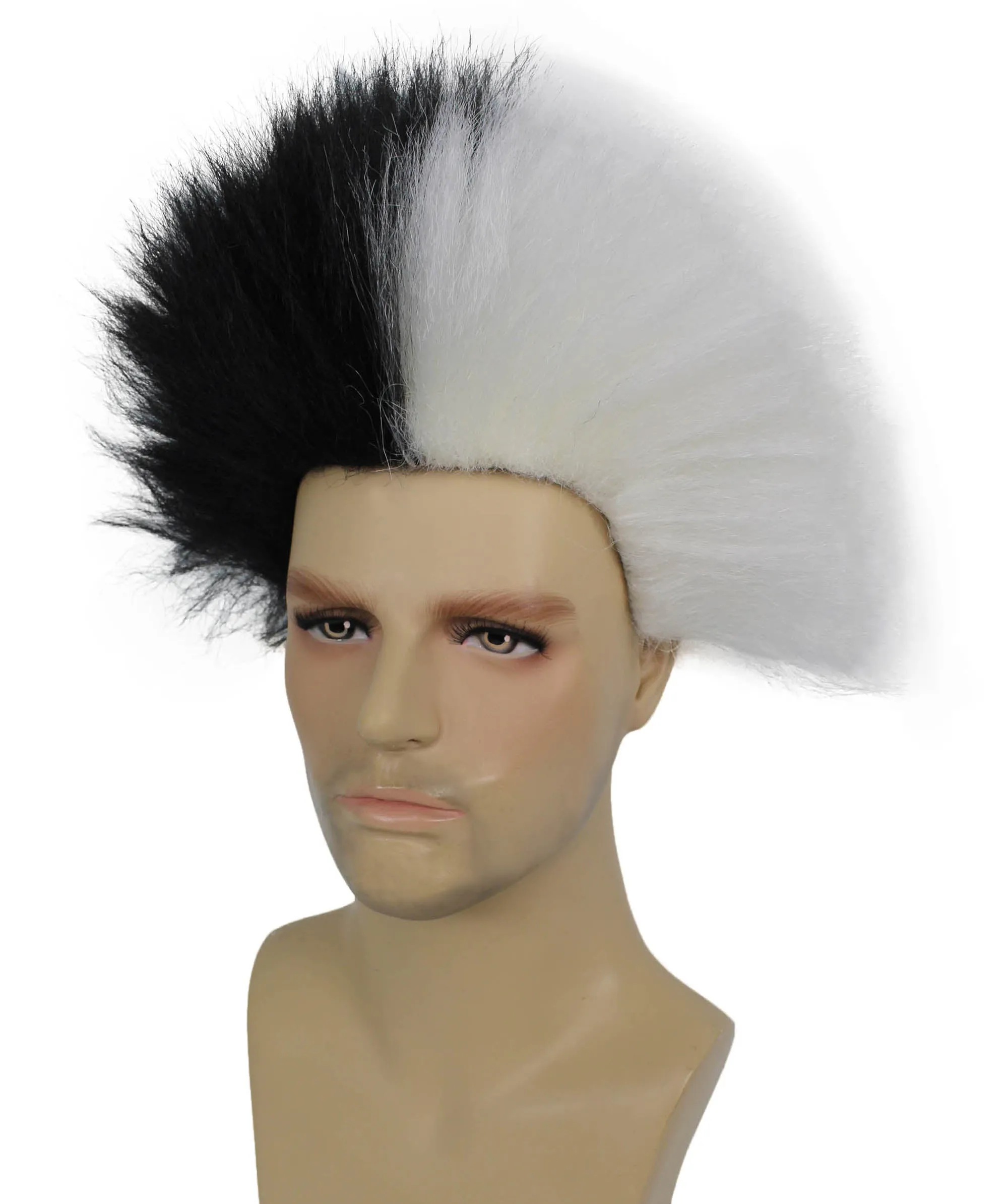 Adult Men's Fuzzy Spiky Johnny Werewolf Wig | Multiple Color Options I Flame-retardant Synthetic Fiber