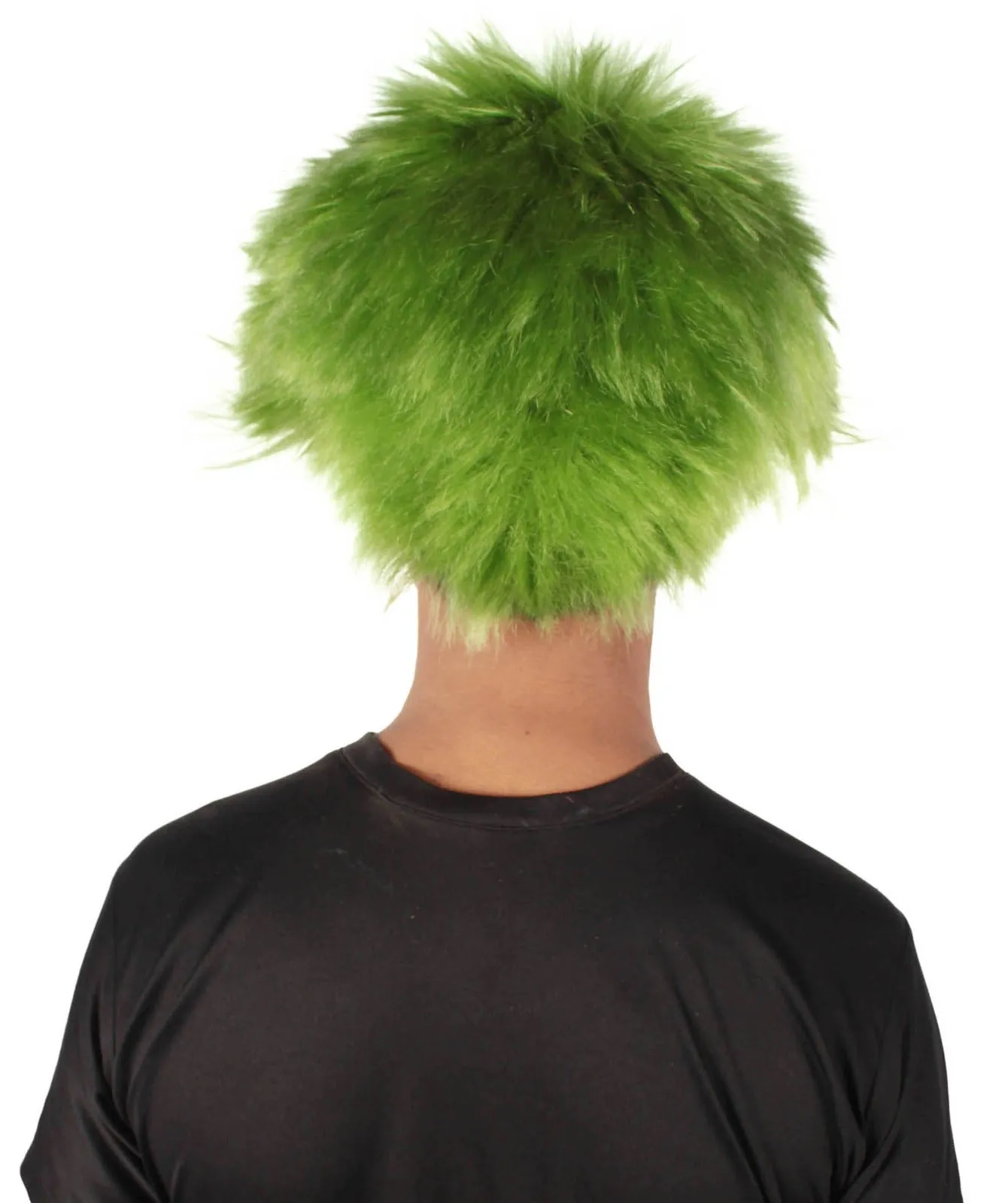 Adult Men's Fuzzy Spiky Johnny Werewolf Wig | Multiple Color Options I Flame-retardant Synthetic Fiber