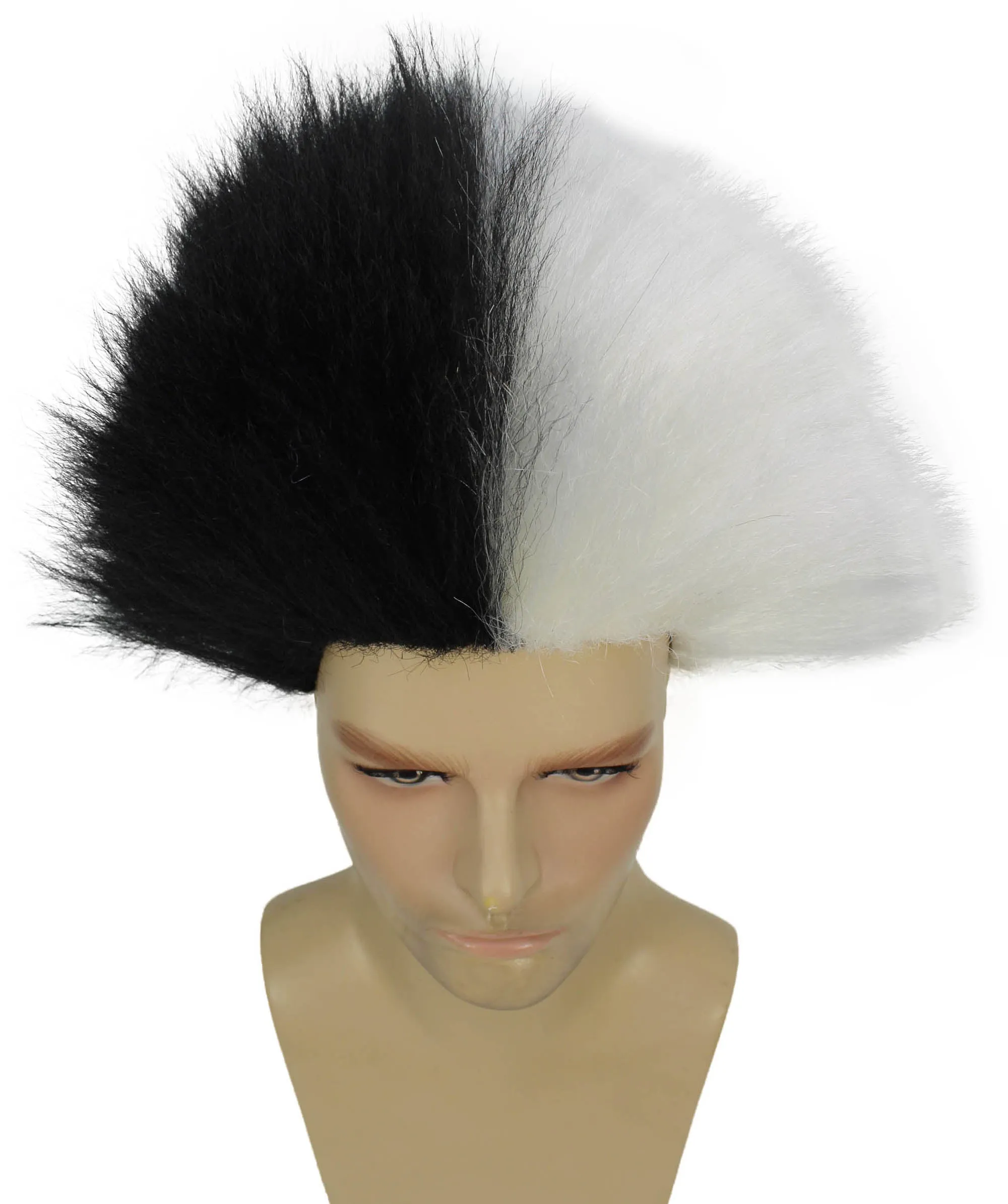 Adult Men's Fuzzy Spiky Johnny Werewolf Wig | Multiple Color Options I Flame-retardant Synthetic Fiber
