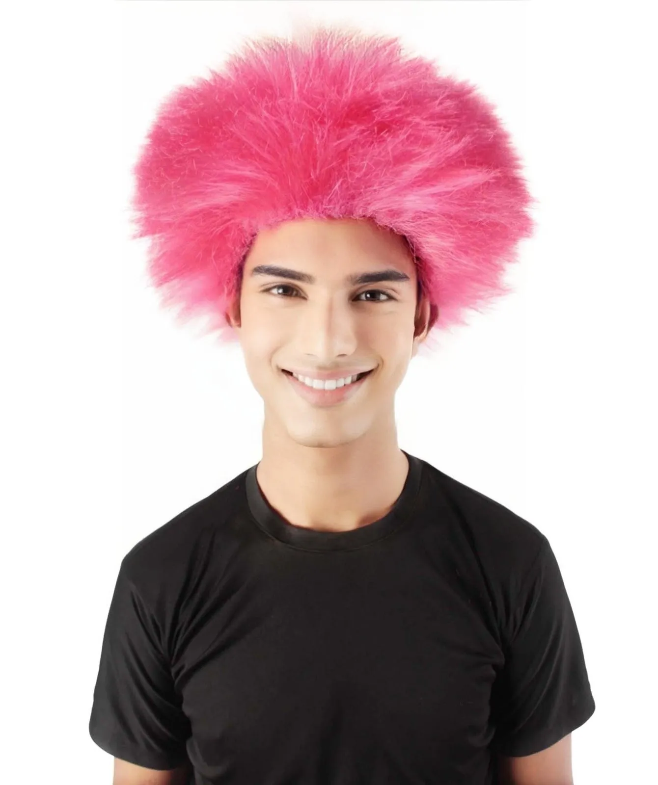 Adult Men's Fuzzy Spiky Johnny Werewolf Wig | Multiple Color Options I Flame-retardant Synthetic Fiber