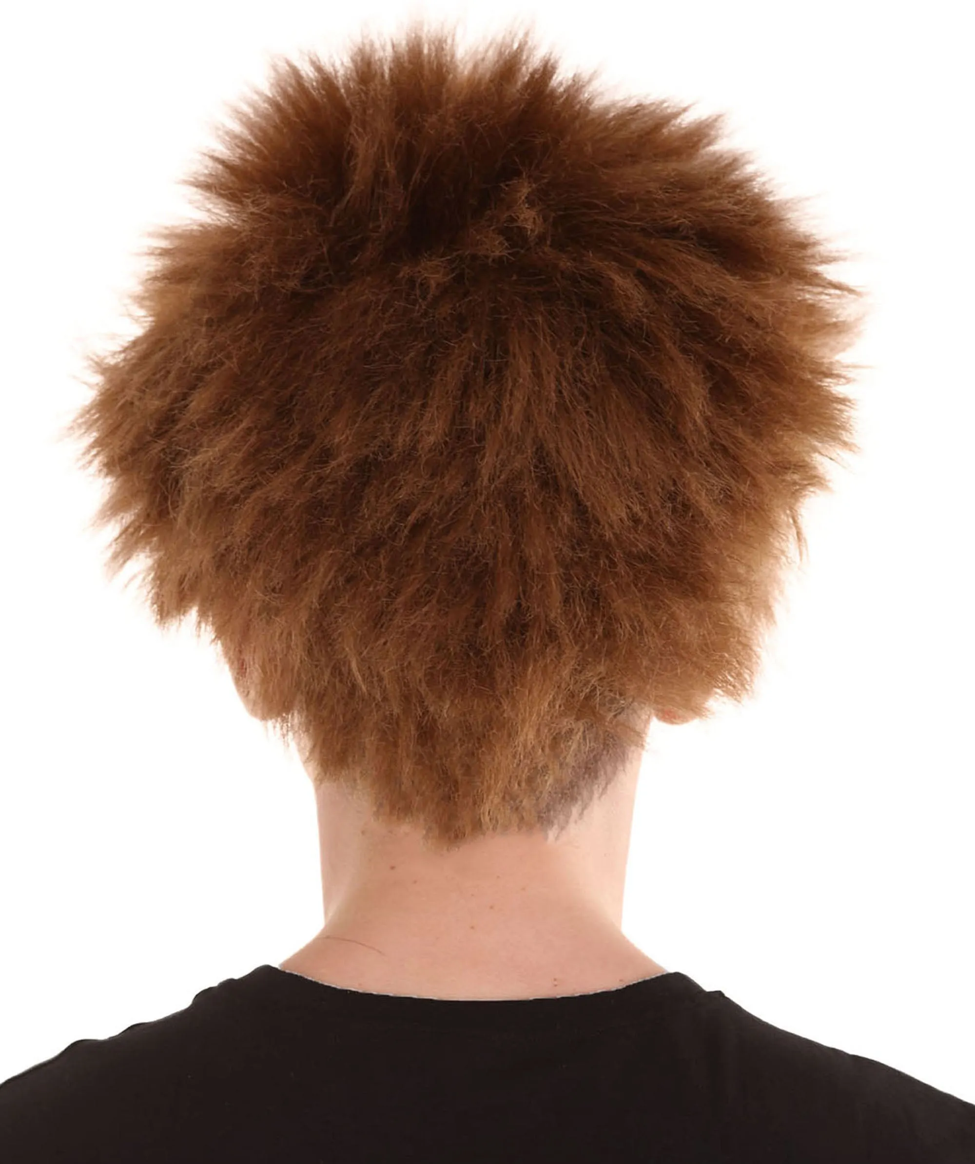 Adult Men's Fuzzy Spiky Johnny Werewolf Wig | Multiple Color Options I Flame-retardant Synthetic Fiber