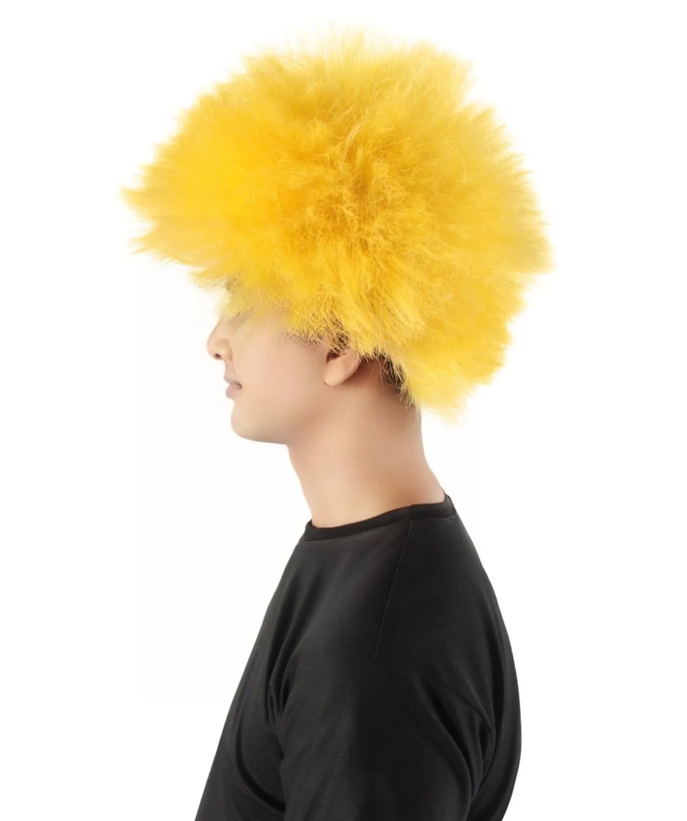 Adult Men's Fuzzy Spiky Johnny Werewolf Wig | Multiple Color Options I Flame-retardant Synthetic Fiber