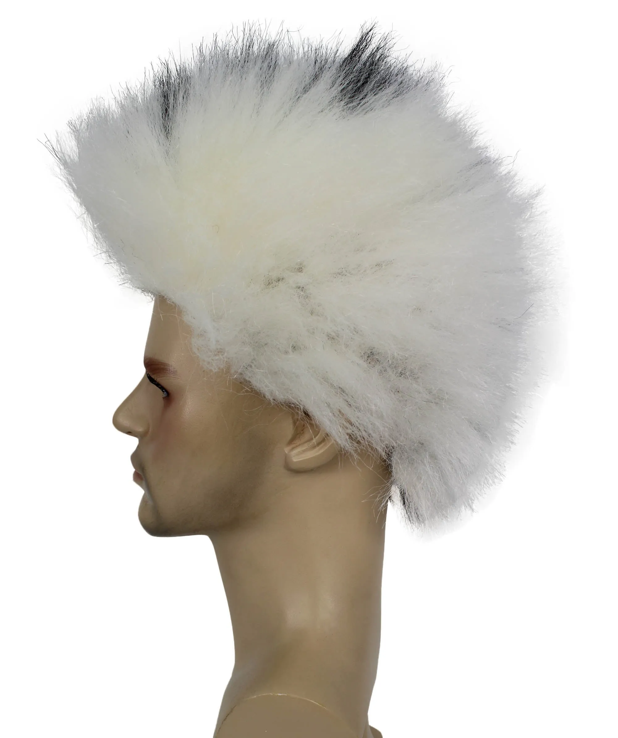 Adult Men's Fuzzy Spiky Johnny Werewolf Wig | Multiple Color Options I Flame-retardant Synthetic Fiber