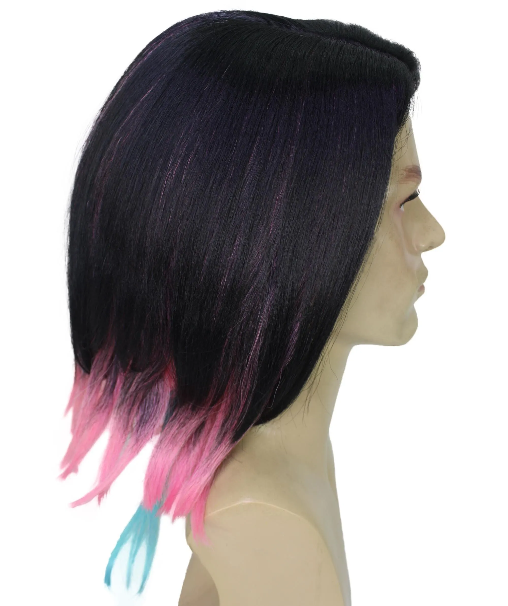 Adult Men's Japanese Anime Demon Character Wig | Perfect for Halloween | Flame-retardant Synthetic Fiber
