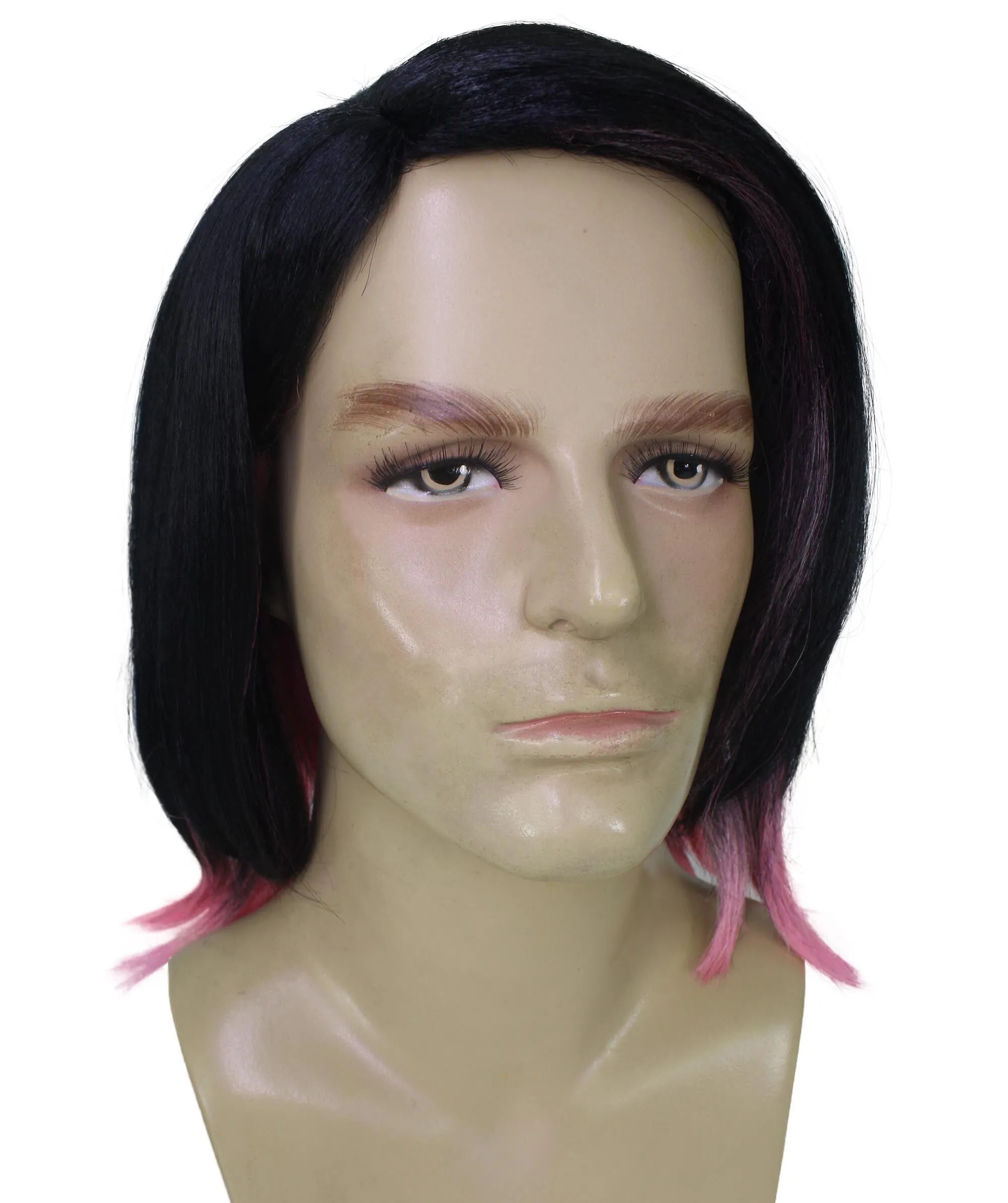 Adult Men's Japanese Anime Demon Character Wig | Perfect for Halloween | Flame-retardant Synthetic Fiber