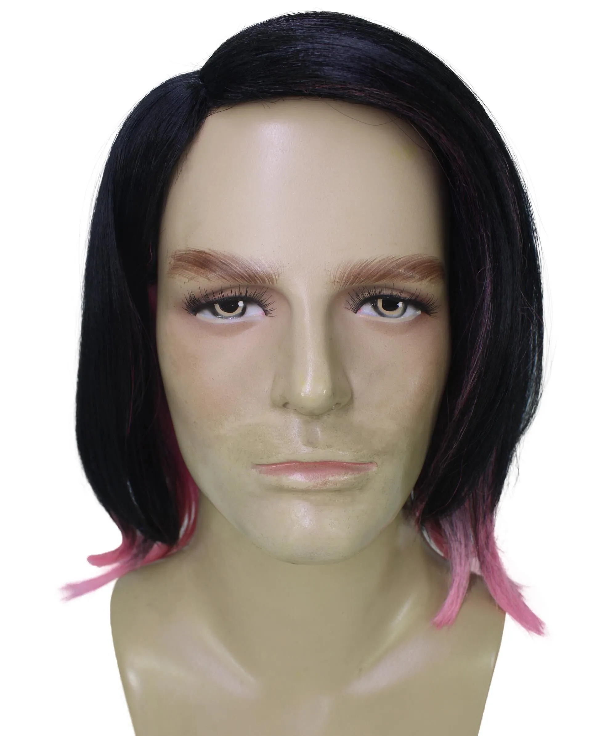 Adult Men's Japanese Anime Demon Character Wig | Perfect for Halloween | Flame-retardant Synthetic Fiber