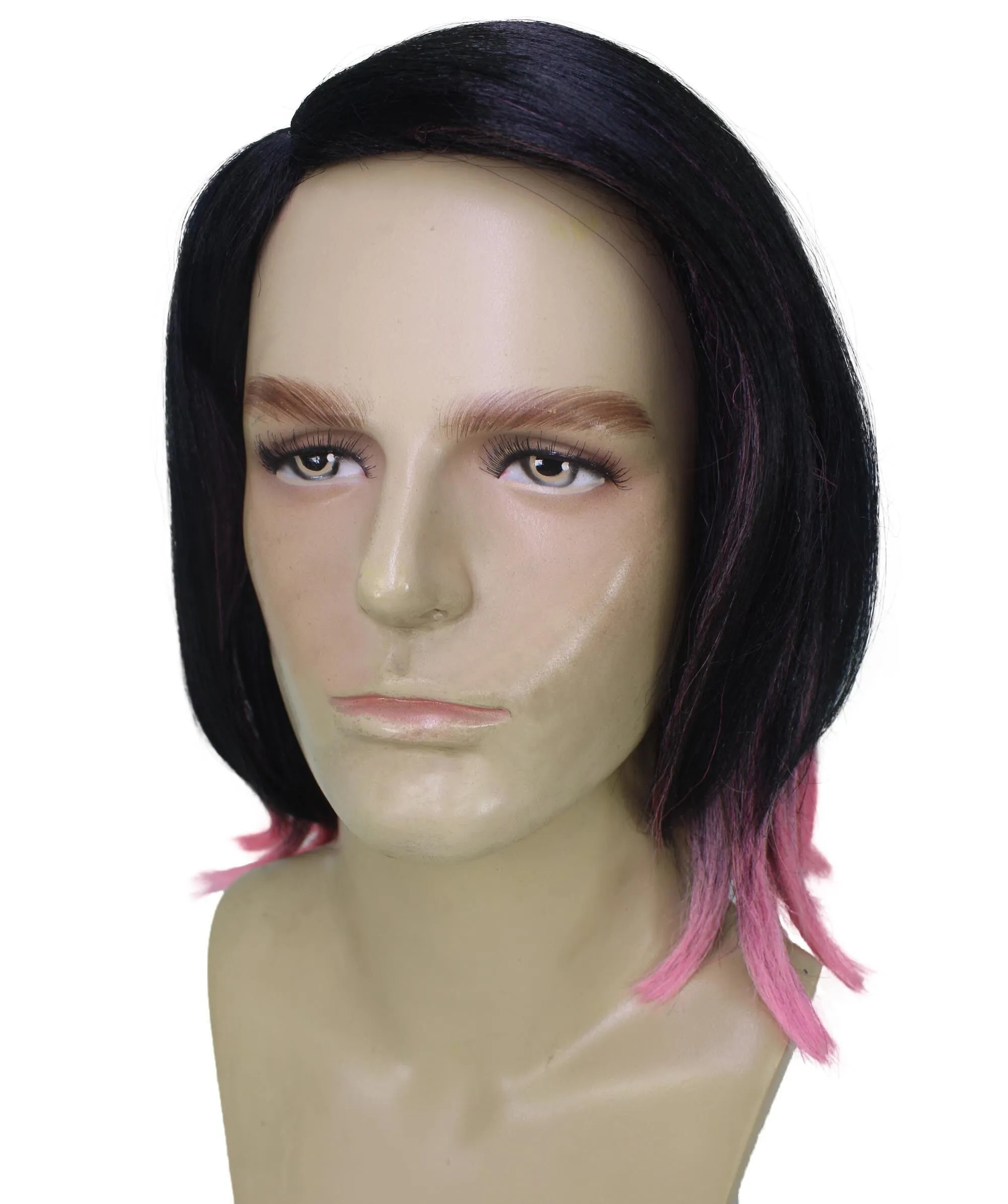 Adult Men's Japanese Anime Demon Character Wig | Perfect for Halloween | Flame-retardant Synthetic Fiber