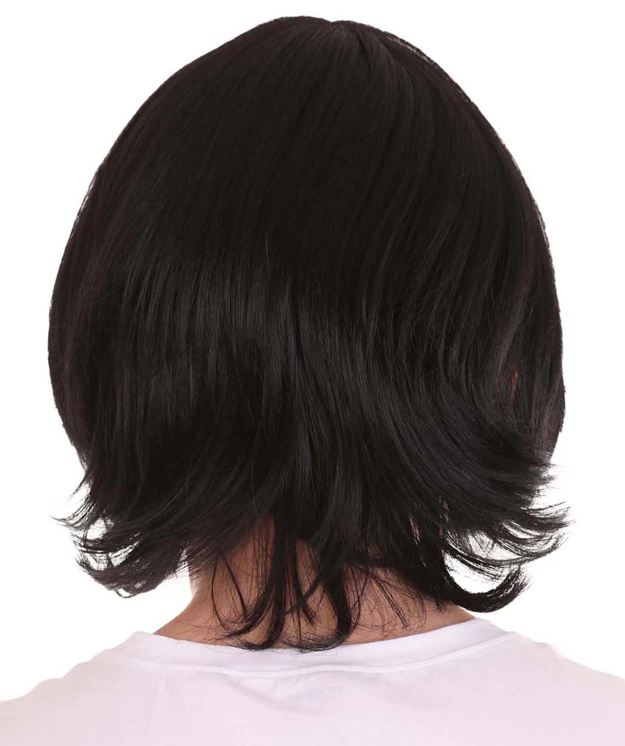 Adult Men's Pop King Celebrity Wig | Black Pop Star Wig | Premium Breathable Capless Cap