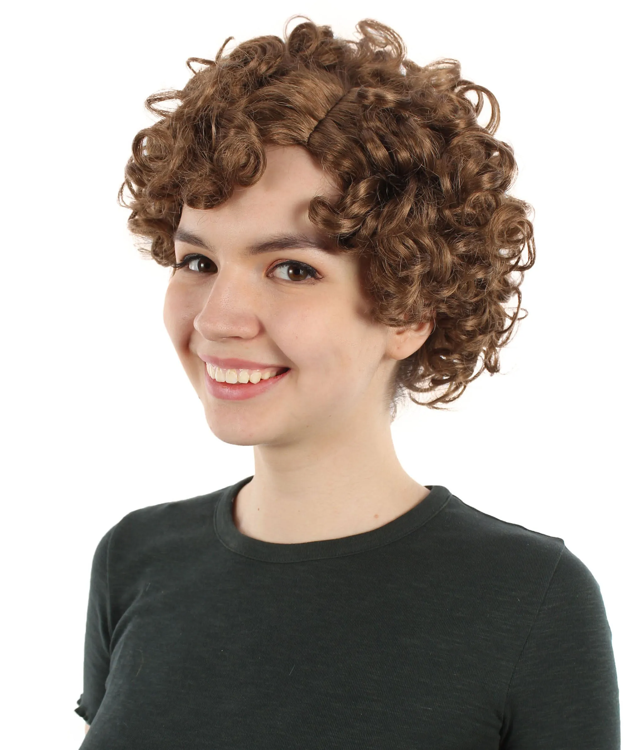 Adult Sexy Women's Wig | Curly Multiple Color Options | Short Celebrity Wig | HPO