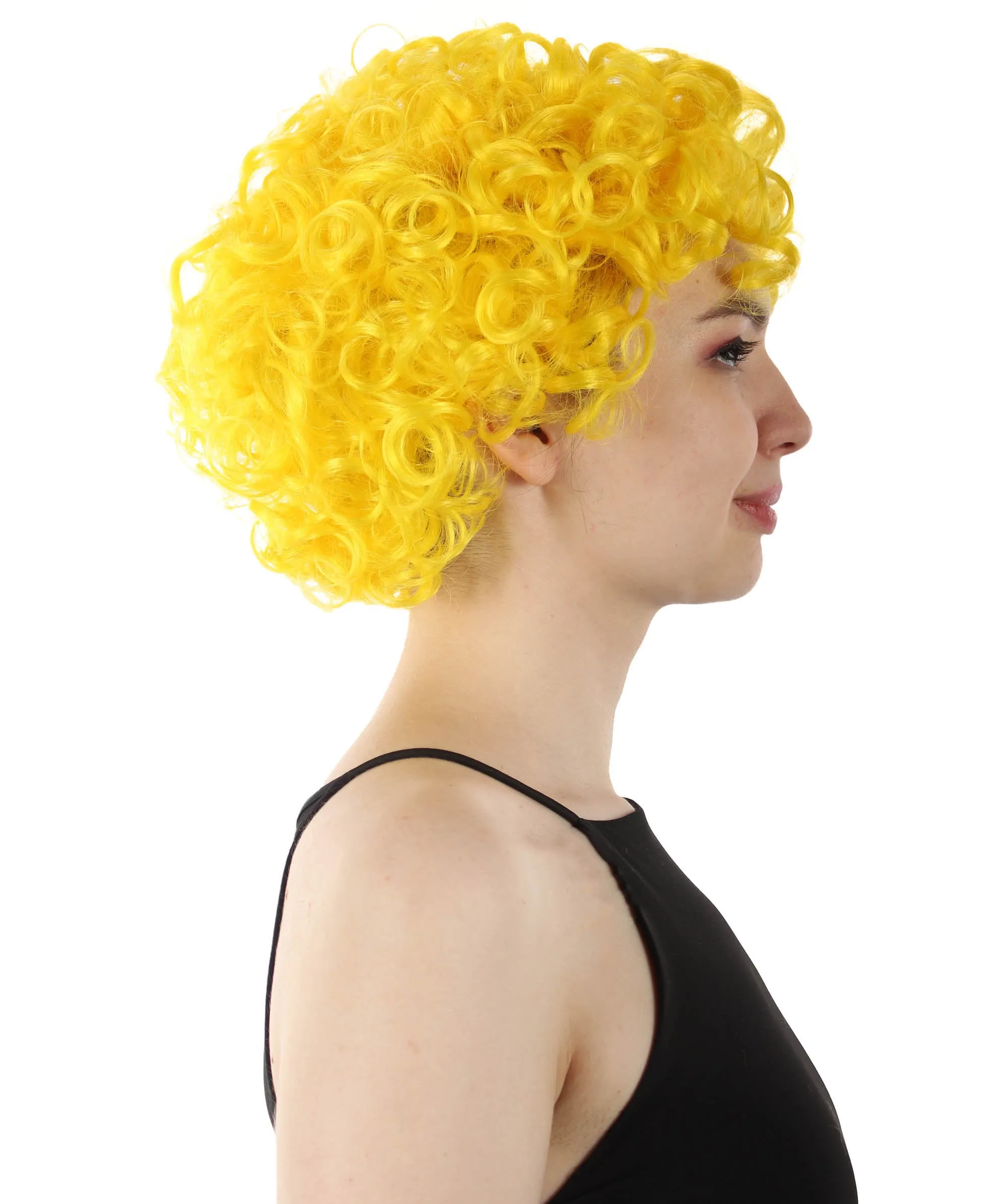 Adult Sexy Women's Wig | Curly Multiple Color Options | Short Celebrity Wig | HPO