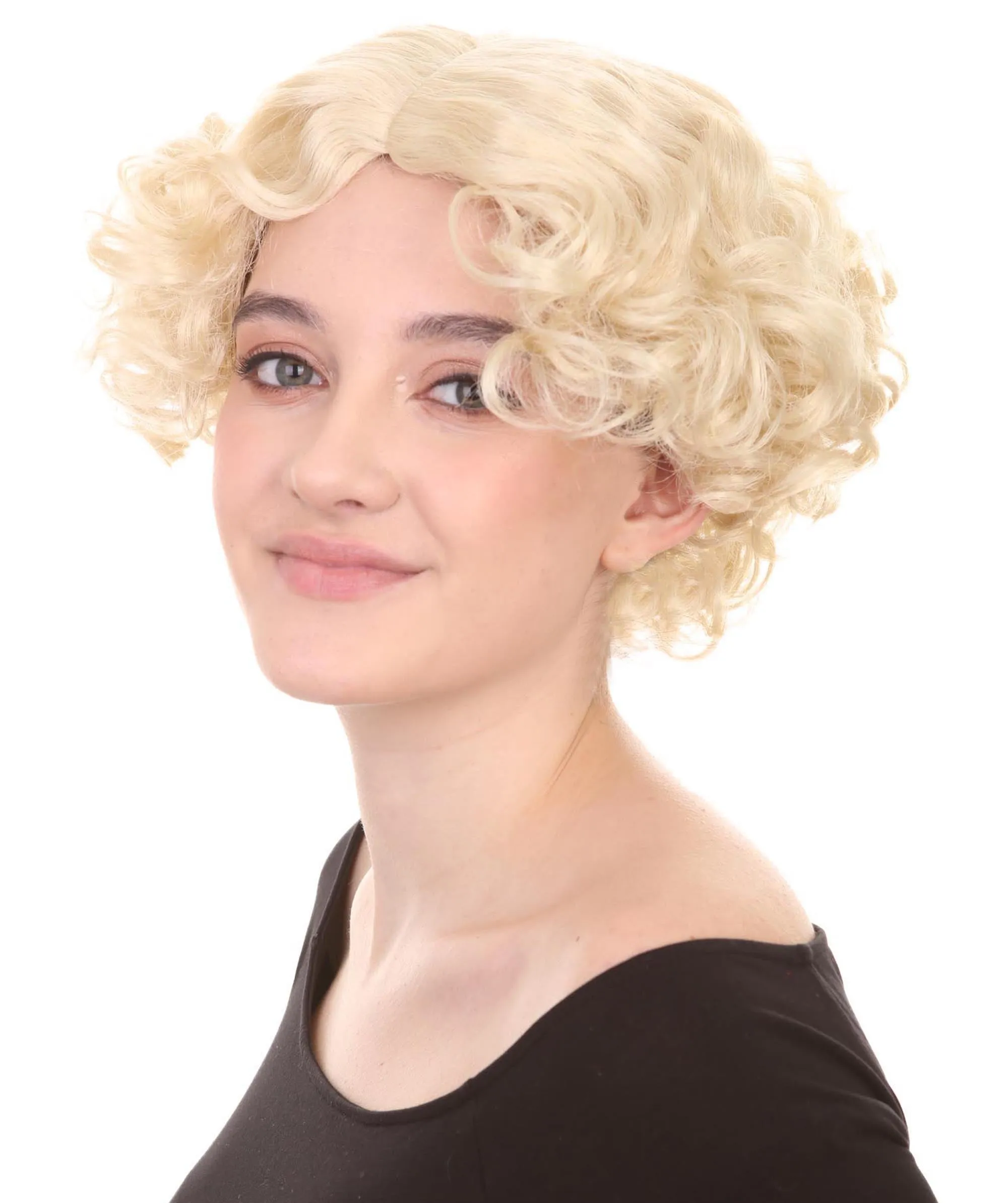 Adult Sexy Women's Wig | Curly Multiple Color Options | Short Celebrity Wig | HPO