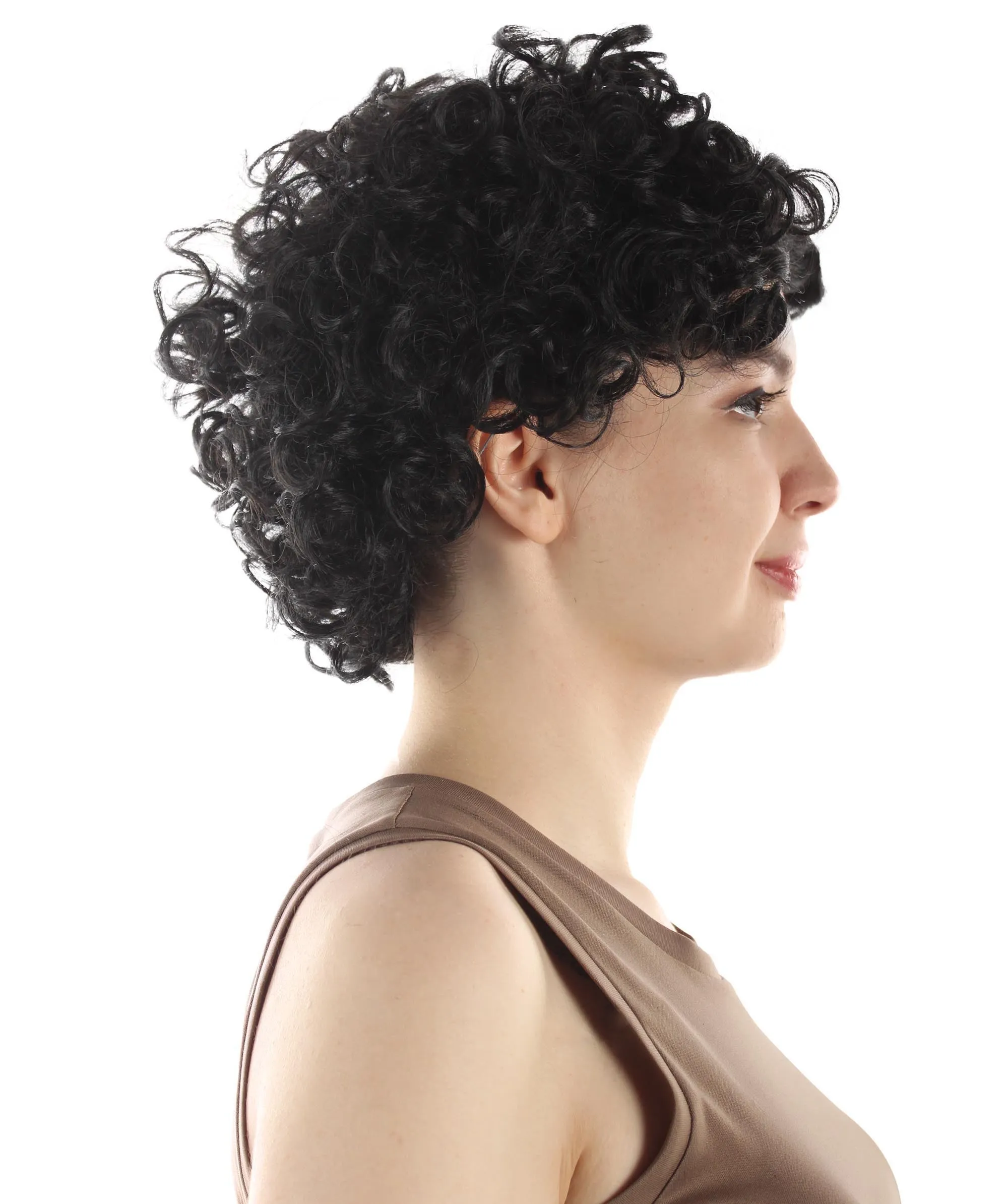 Adult Sexy Women's Wig | Curly Multiple Color Options | Short Celebrity Wig | HPO
