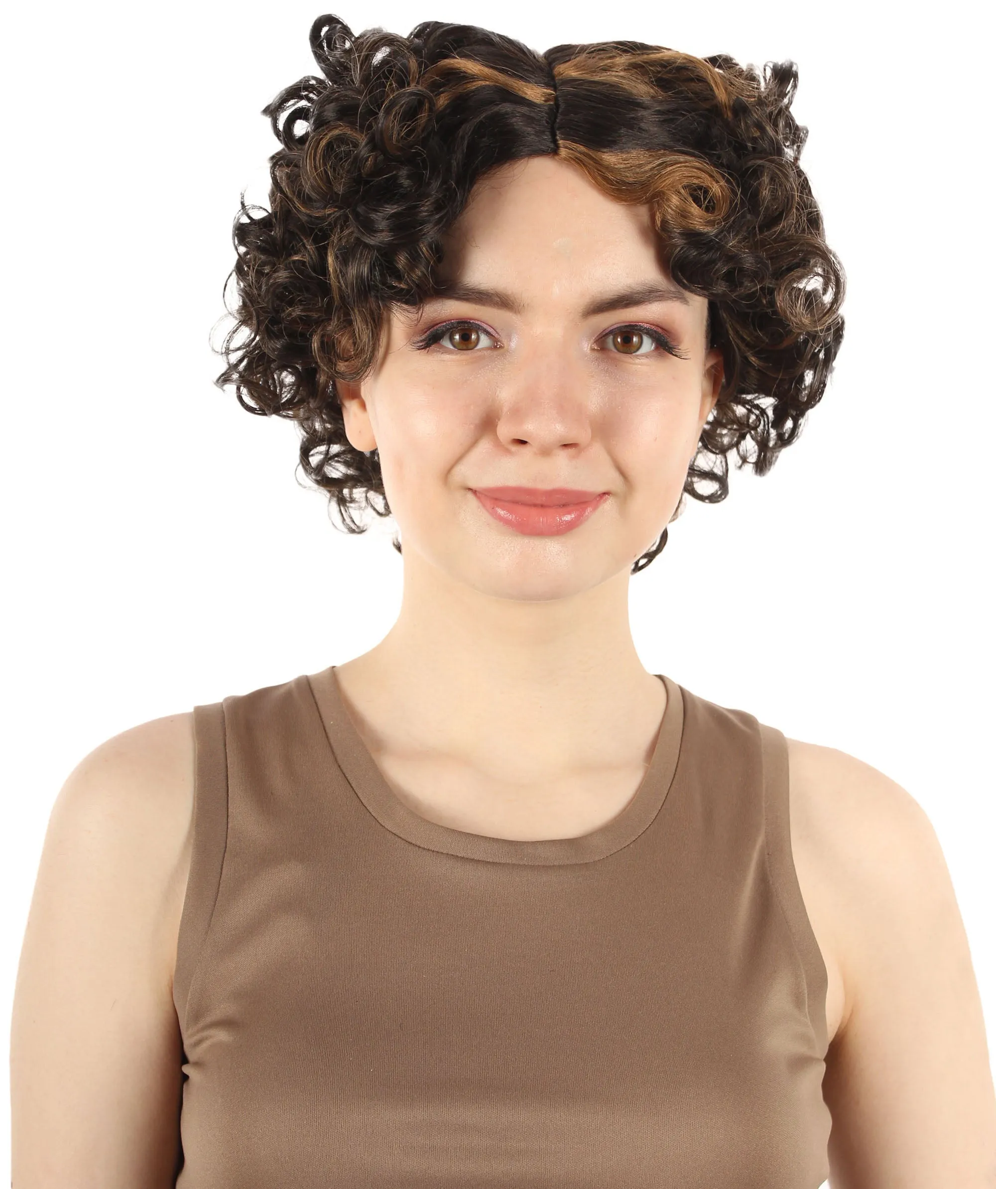Adult Sexy Women's Wig | Curly Multiple Color Options | Short Celebrity Wig | HPO