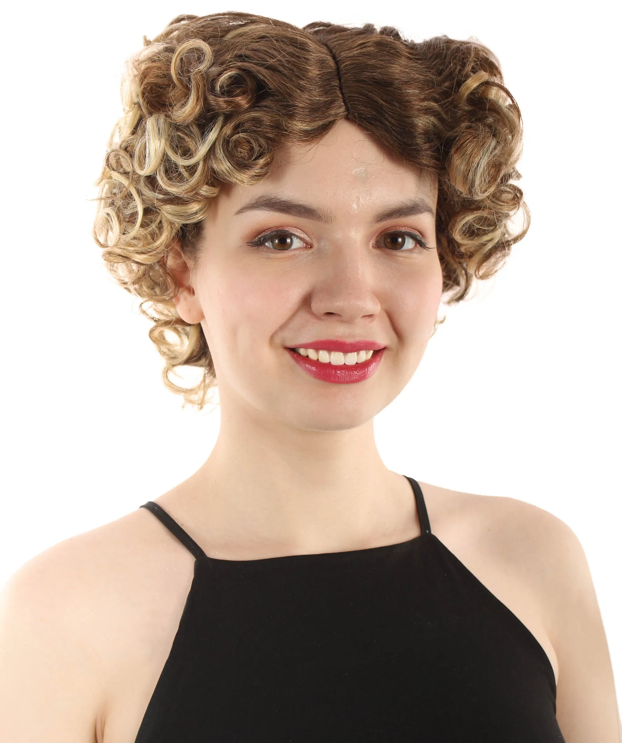 Adult Sexy Women's Wig | Curly Multiple Color Options | Short Celebrity Wig | HPO