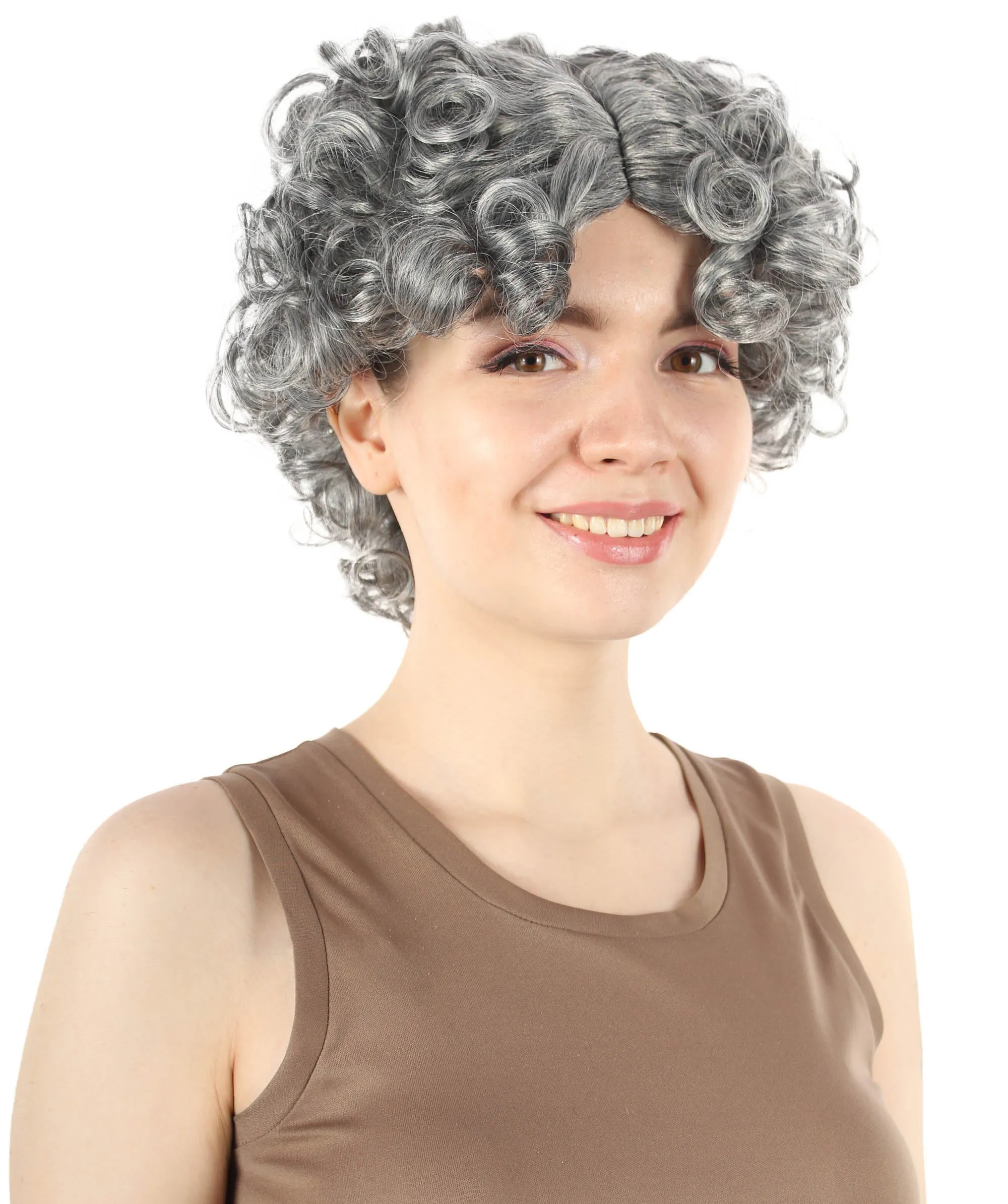 Adult Sexy Women's Wig | Curly Multiple Color Options | Short Celebrity Wig | HPO