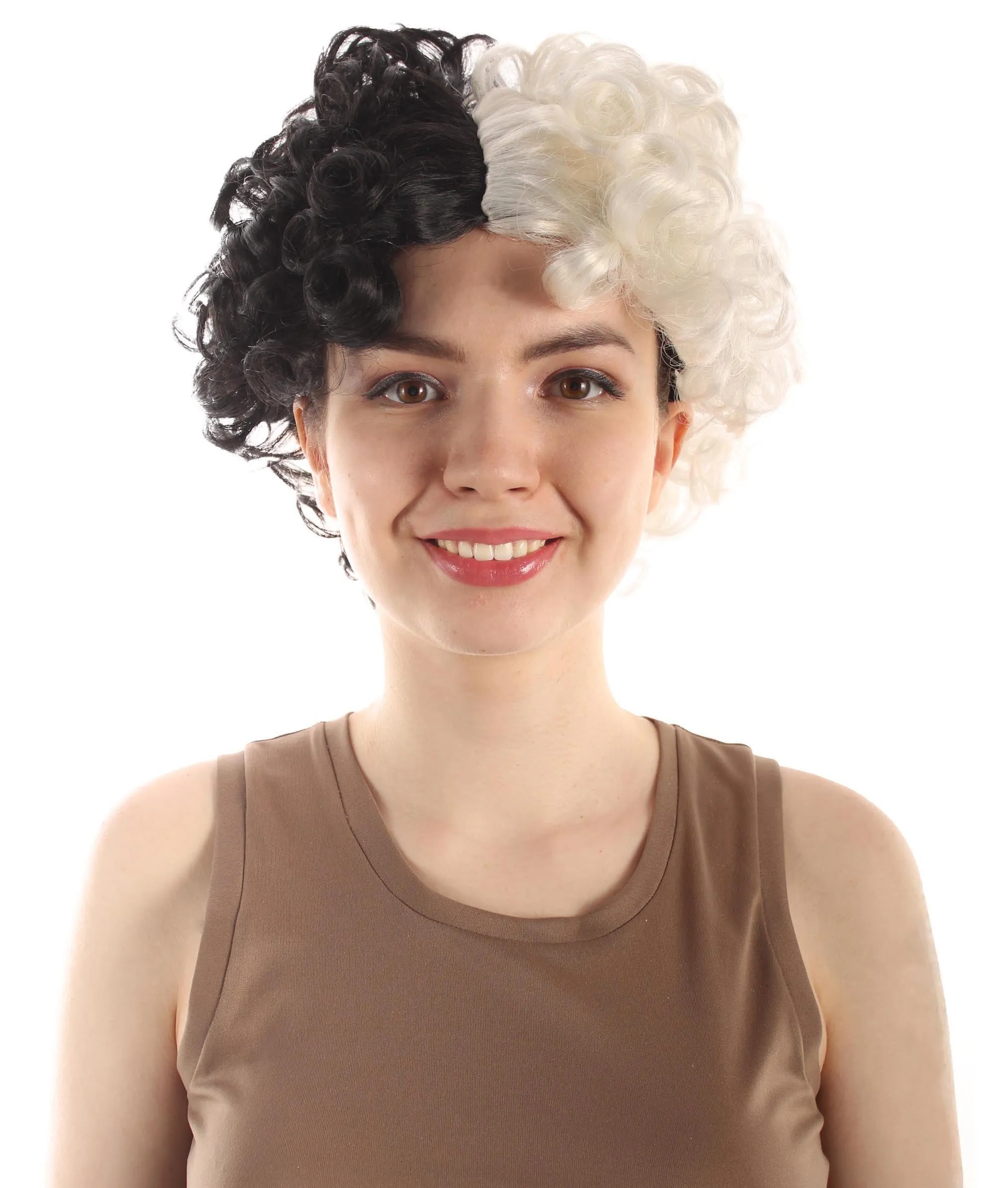 Adult Sexy Women's Wig | Curly Multiple Color Options | Short Celebrity Wig | HPO