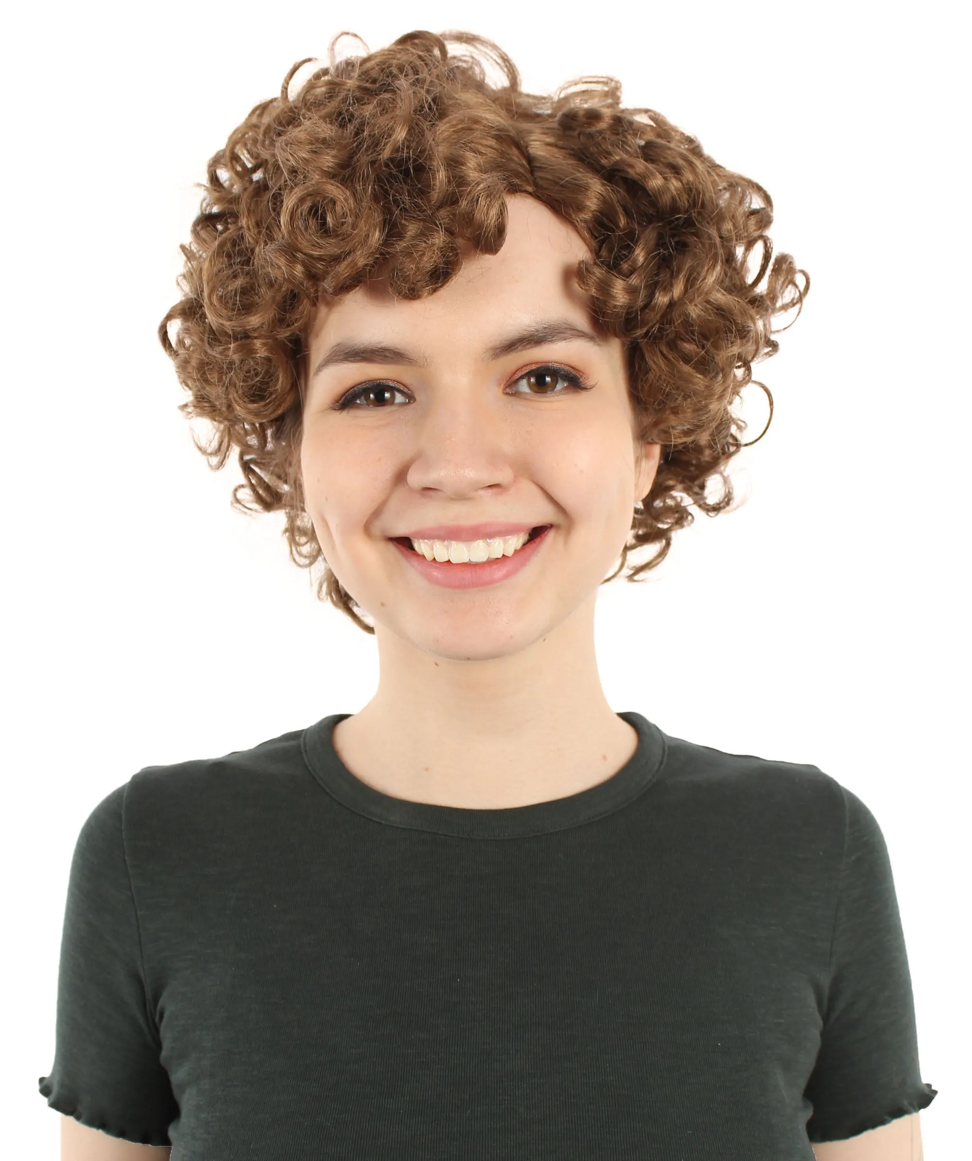 Adult Sexy Women's Wig | Curly Multiple Color Options | Short Celebrity Wig | HPO