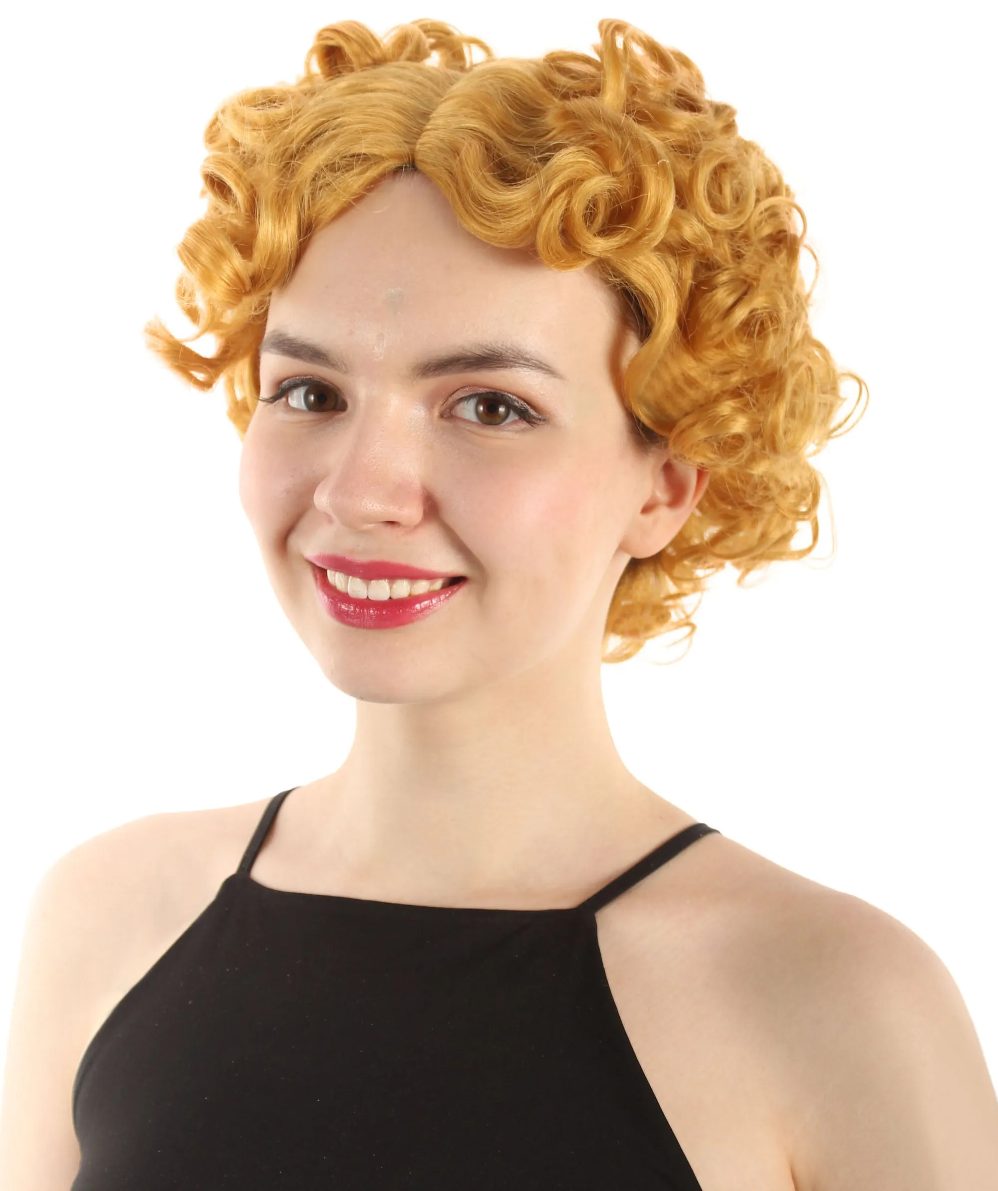 Adult Sexy Women's Wig | Curly Multiple Color Options | Short Celebrity Wig | HPO