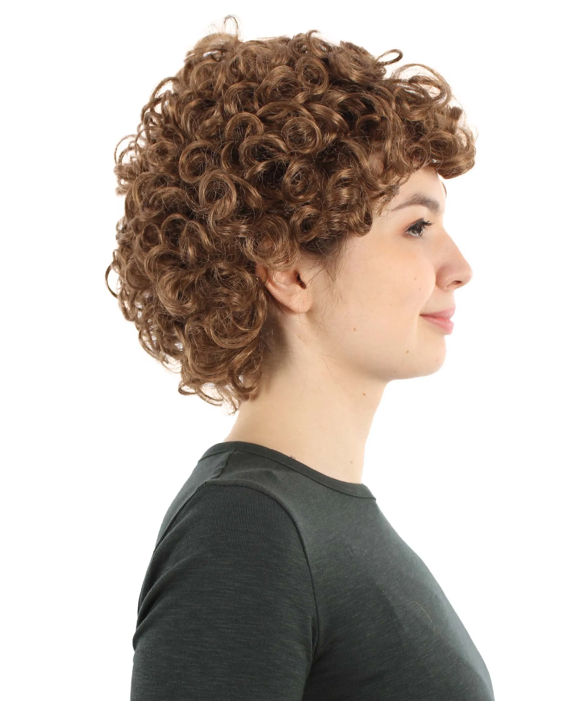 Adult Sexy Women's Wig | Curly Multiple Color Options | Short Celebrity Wig | HPO