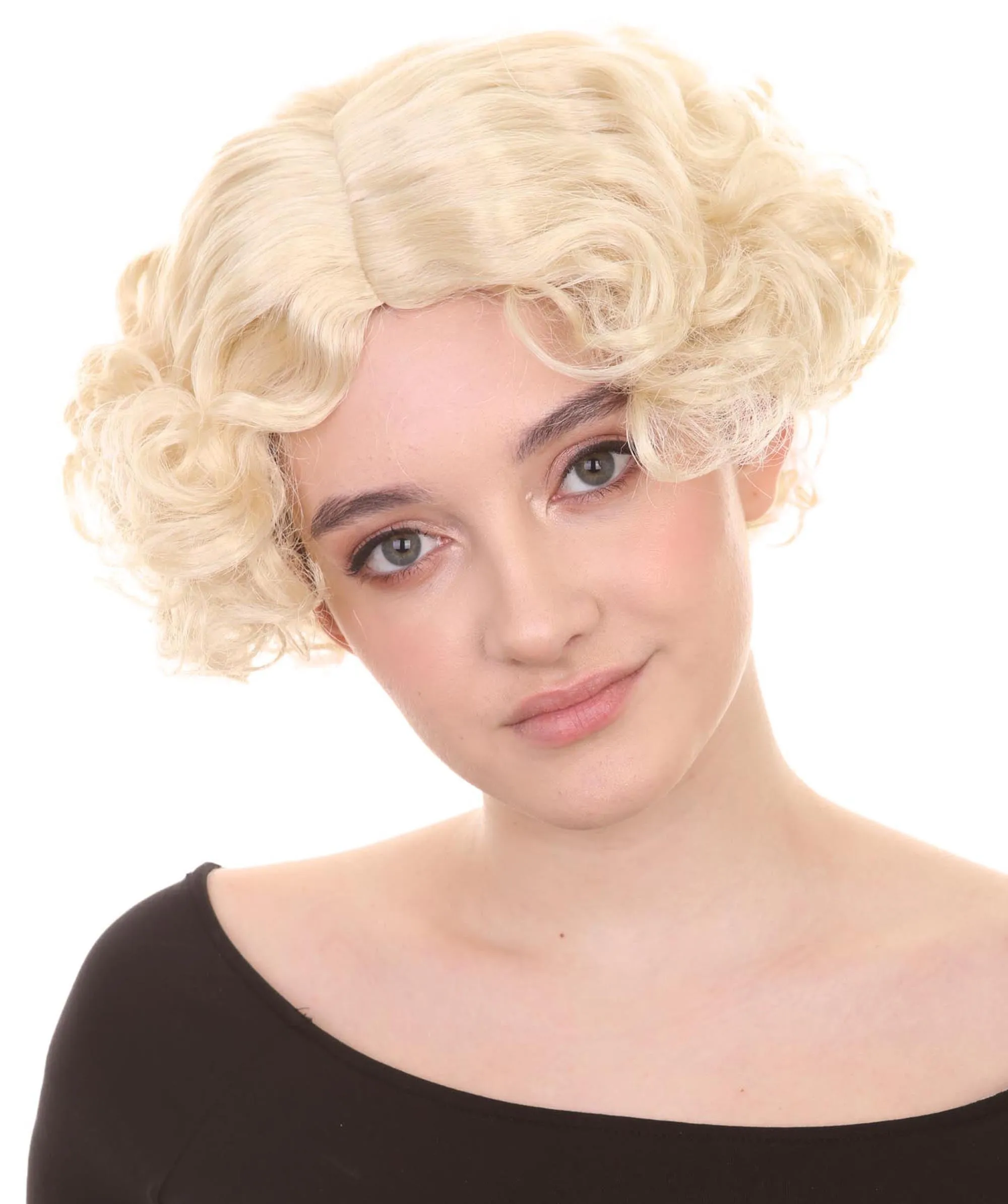 Adult Sexy Women's Wig | Curly Multiple Color Options | Short Celebrity Wig | HPO