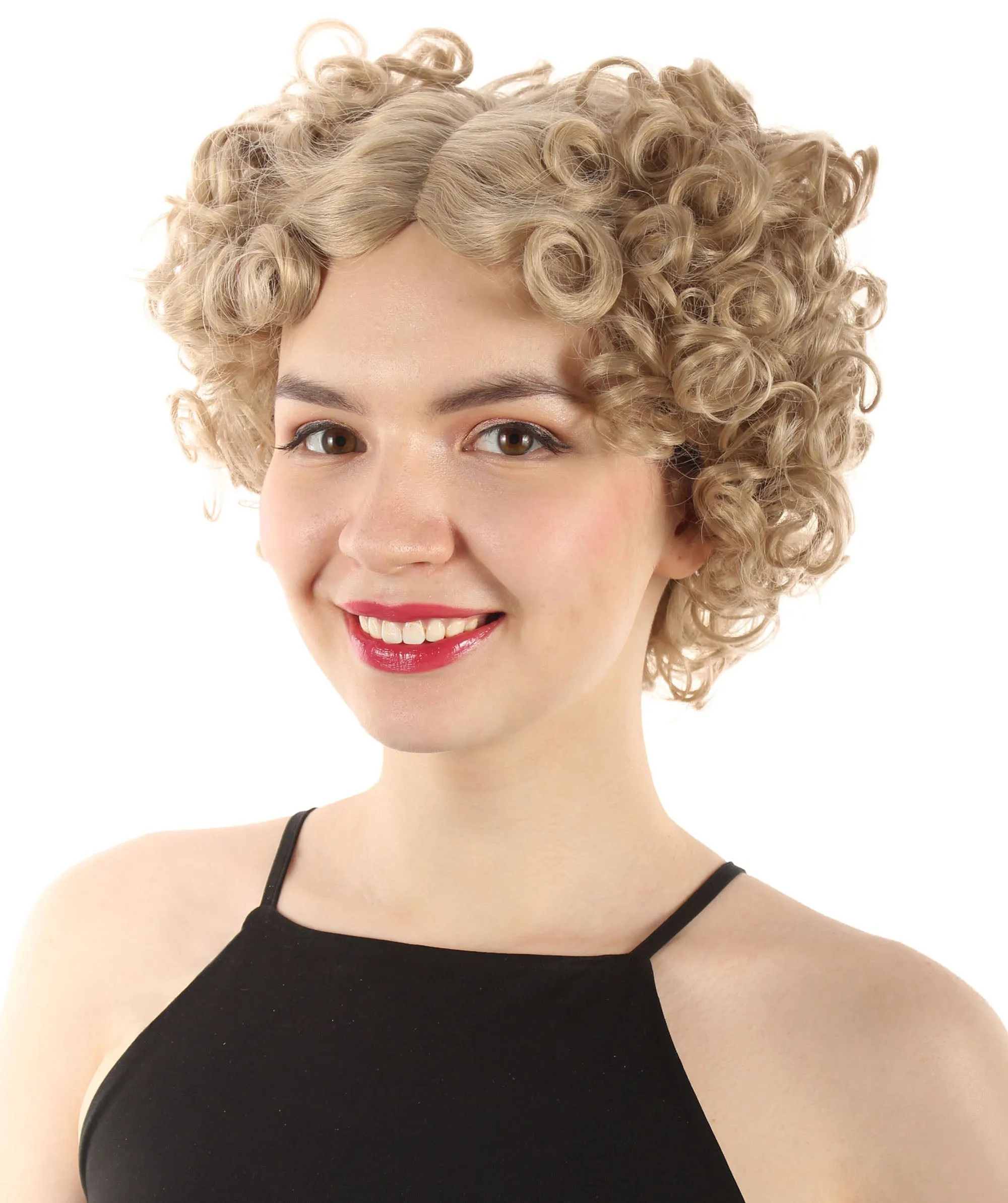 Adult Sexy Women's Wig | Curly Multiple Color Options | Short Celebrity Wig | HPO