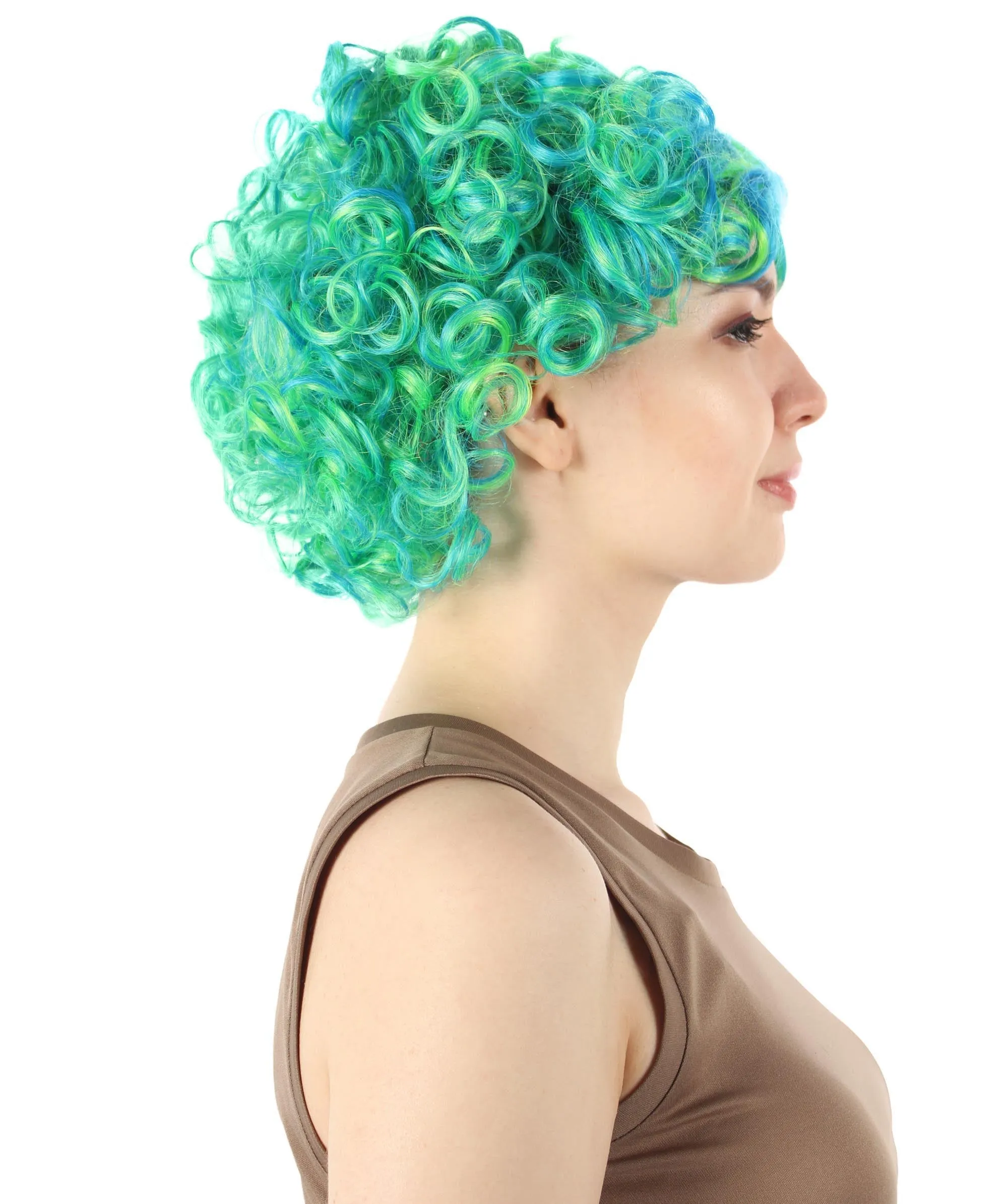 Adult Sexy Women's Wig | Curly Multiple Color Options | Short Celebrity Wig | HPO