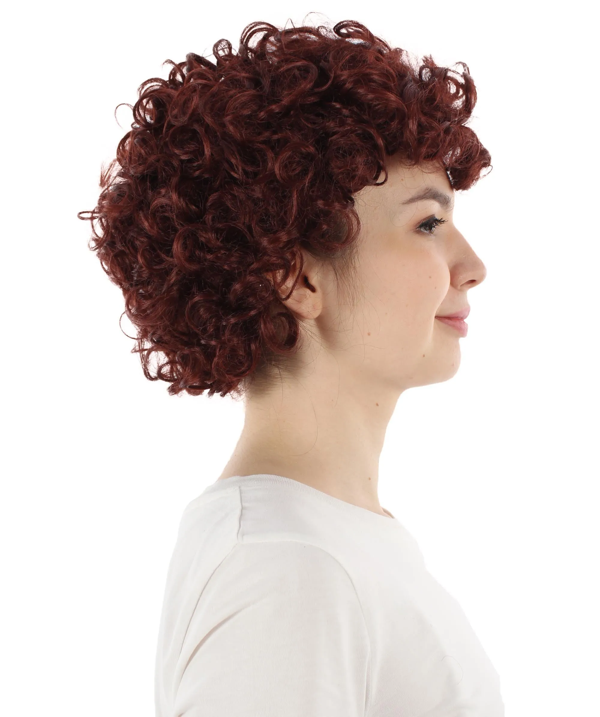 Adult Sexy Women's Wig | Curly Multiple Color Options | Short Celebrity Wig | HPO