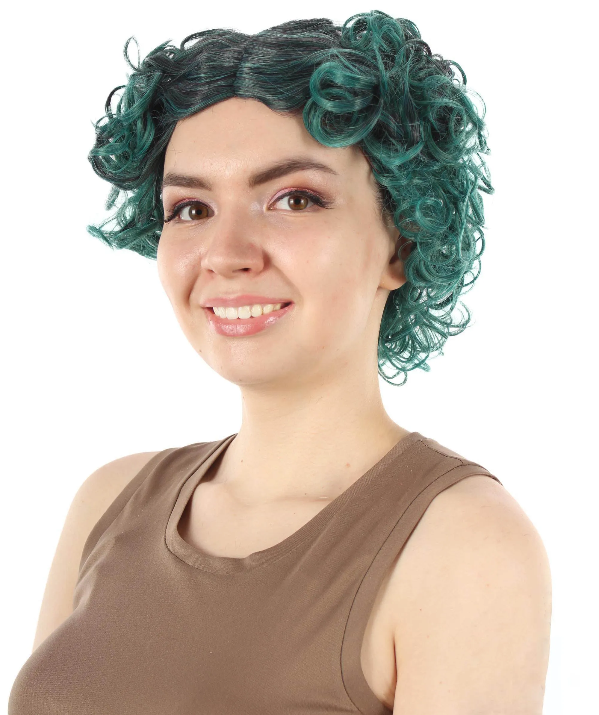 Adult Sexy Women's Wig | Curly Multiple Color Options | Short Celebrity Wig | HPO