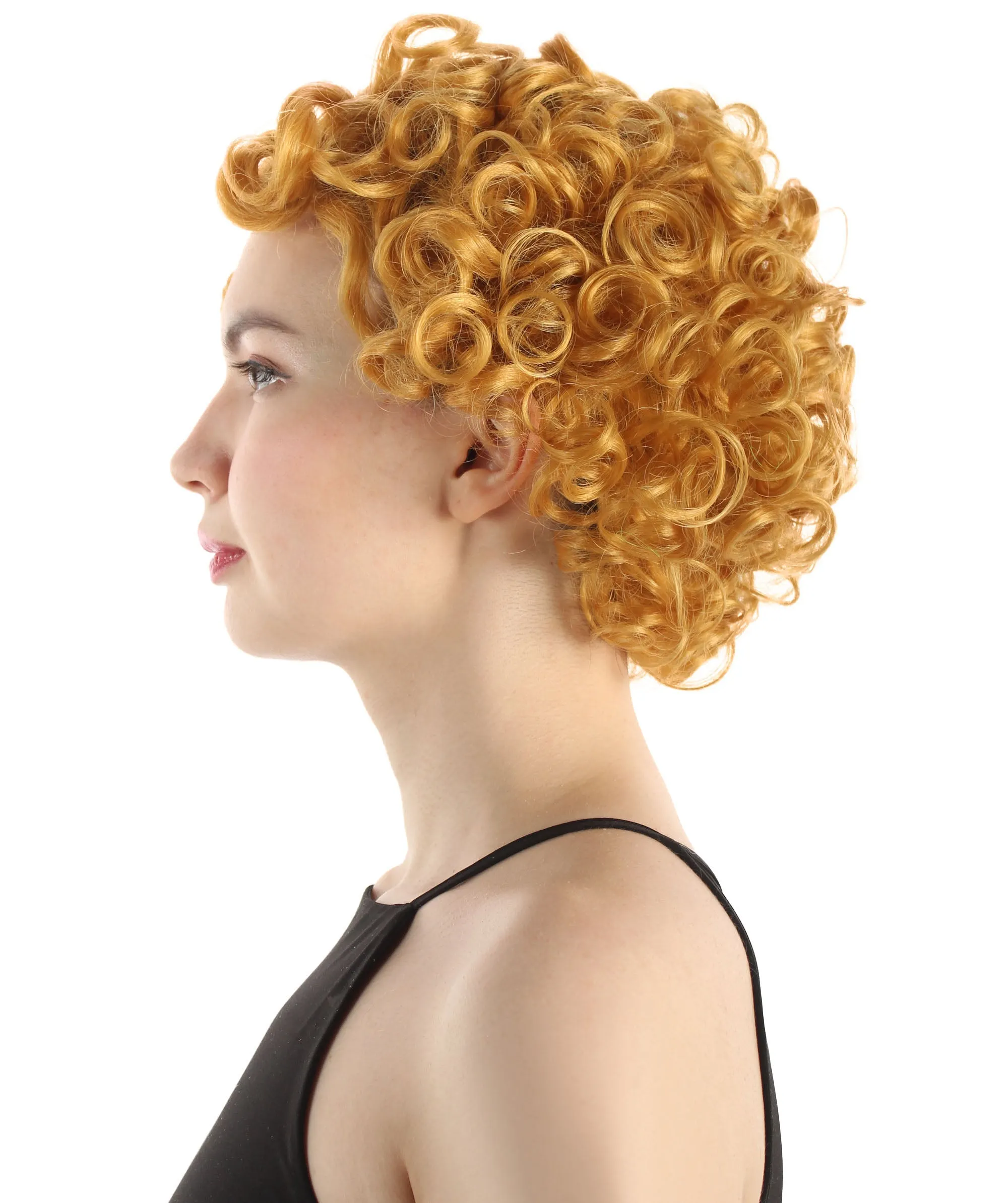 Adult Sexy Women's Wig | Curly Multiple Color Options | Short Celebrity Wig | HPO