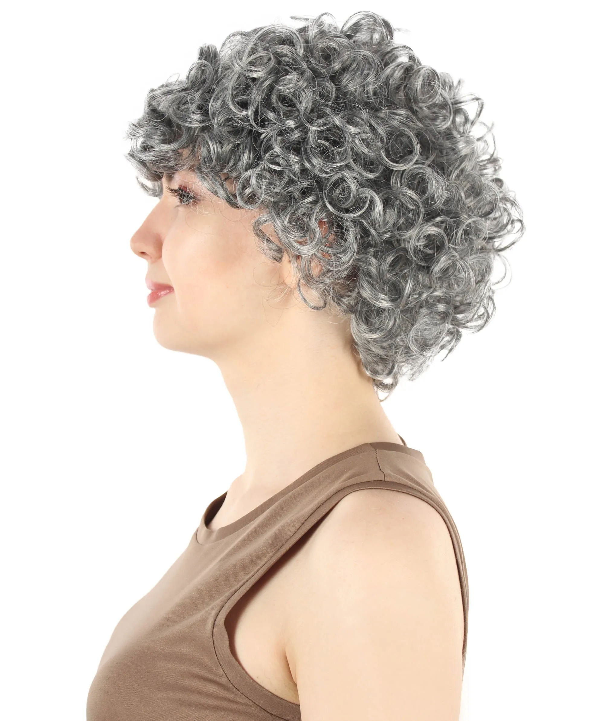 Adult Sexy Women's Wig | Curly Multiple Color Options | Short Celebrity Wig | HPO