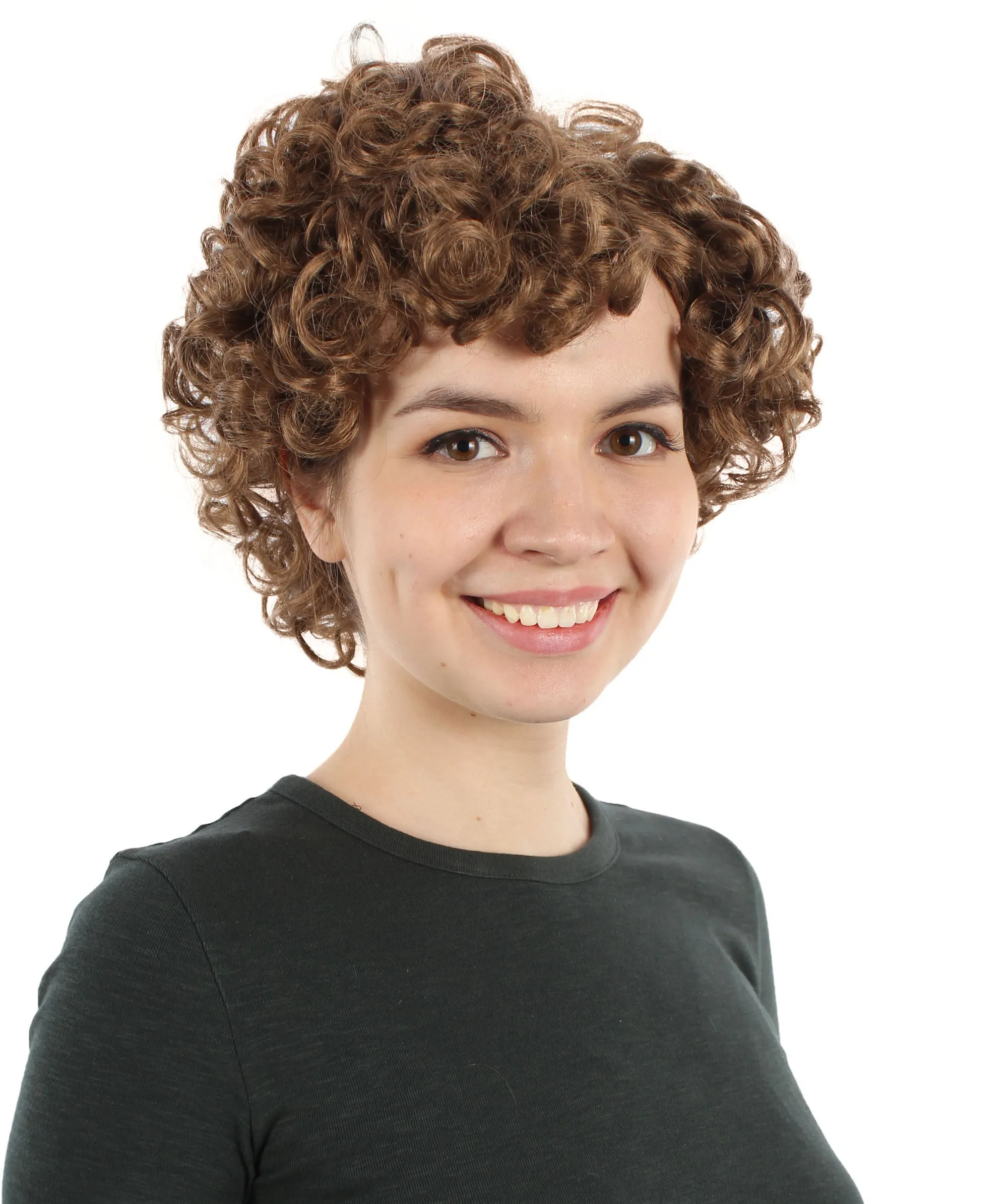 Adult Sexy Women's Wig | Curly Multiple Color Options | Short Celebrity Wig | HPO