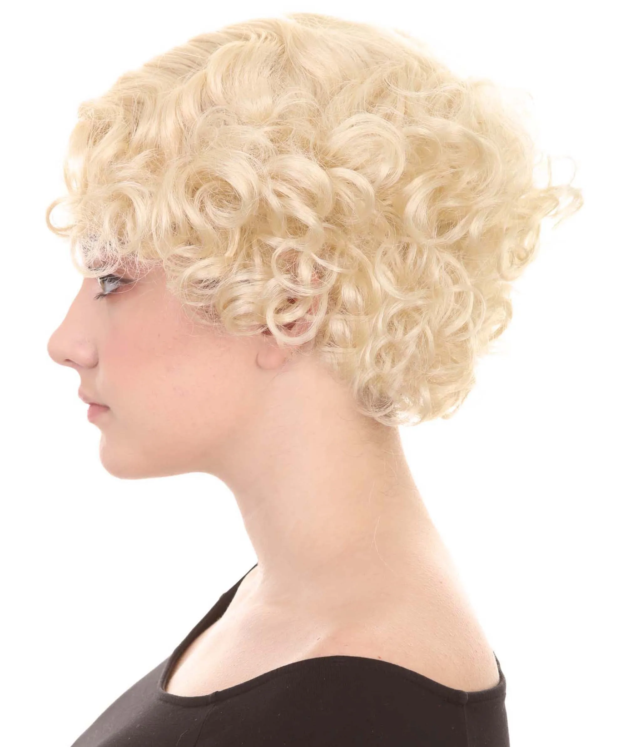 Adult Sexy Women's Wig | Curly Multiple Color Options | Short Celebrity Wig | HPO
