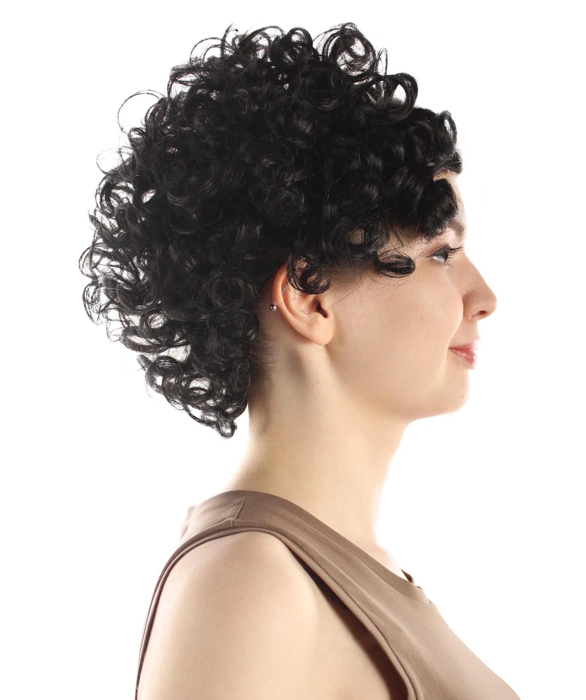 Adult Sexy Women's Wig | Curly Multiple Color Options | Short Celebrity Wig | HPO