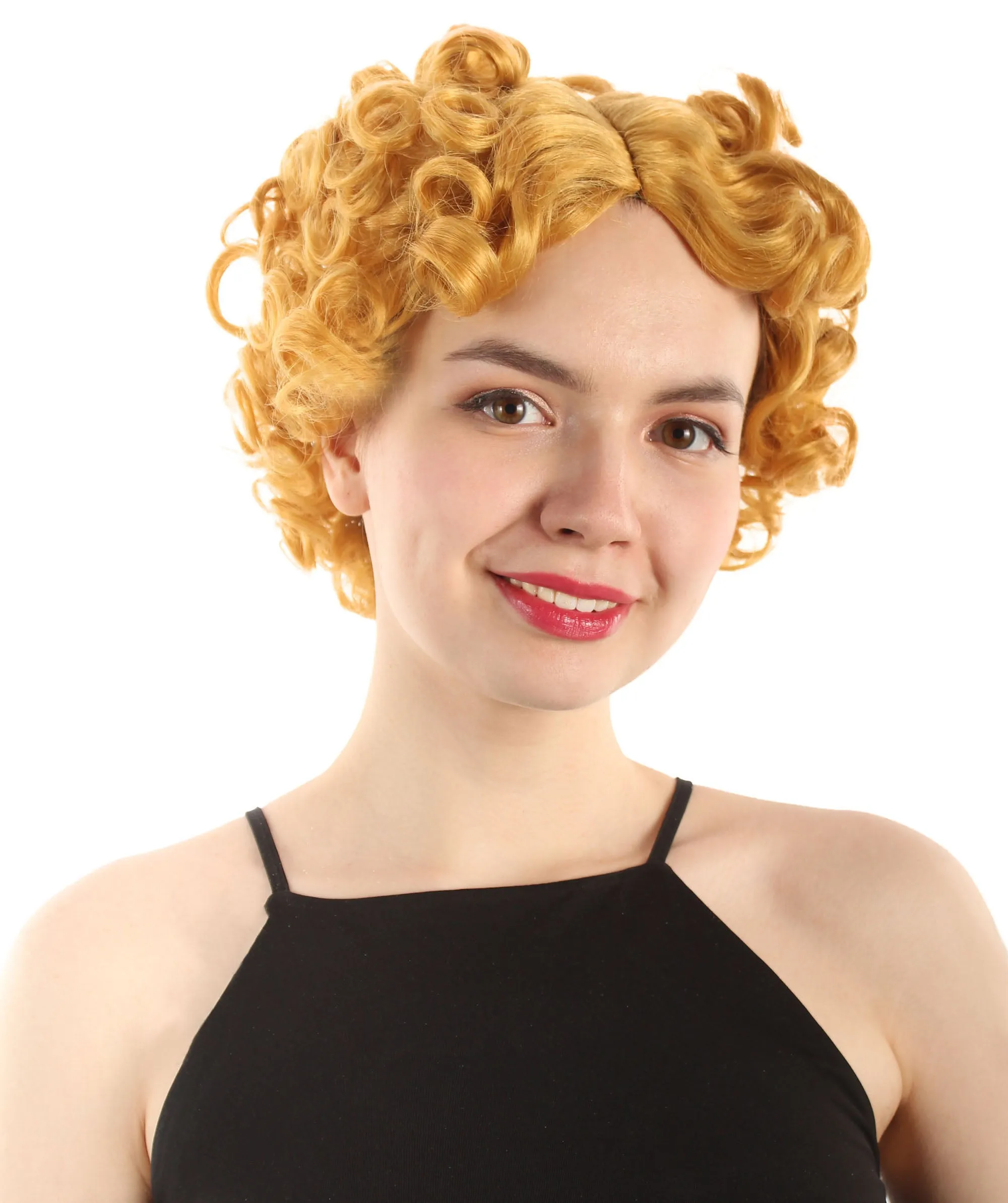 Adult Sexy Women's Wig | Curly Multiple Color Options | Short Celebrity Wig | HPO
