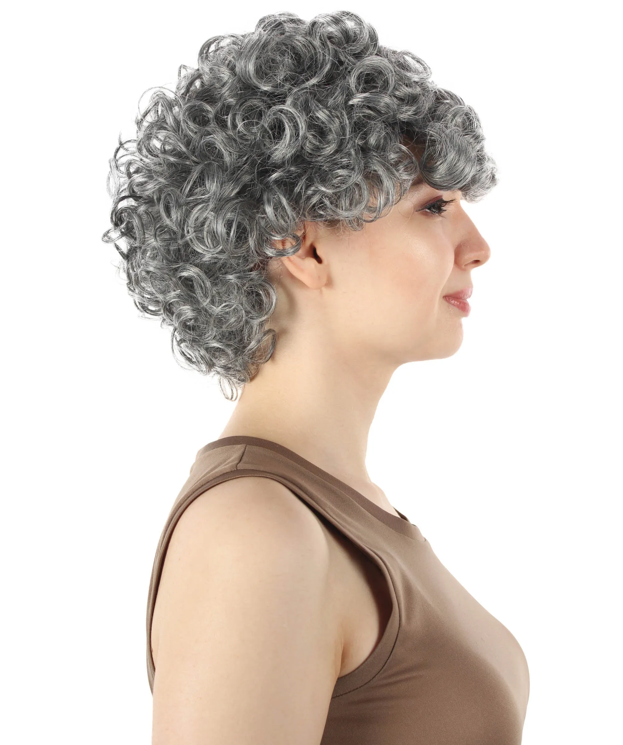 Adult Sexy Women's Wig | Curly Multiple Color Options | Short Celebrity Wig | HPO