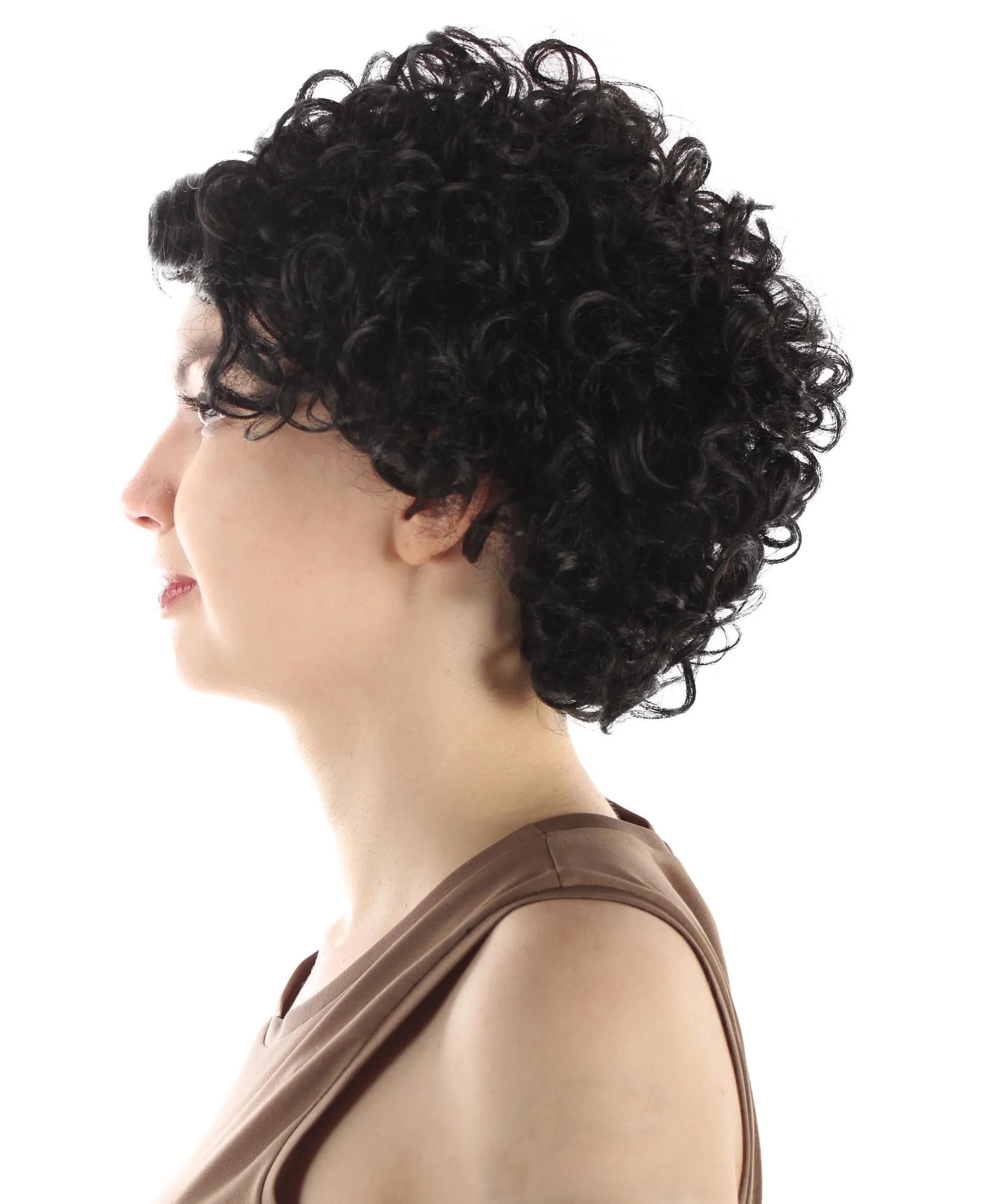 Adult Sexy Women's Wig | Curly Multiple Color Options | Short Celebrity Wig | HPO