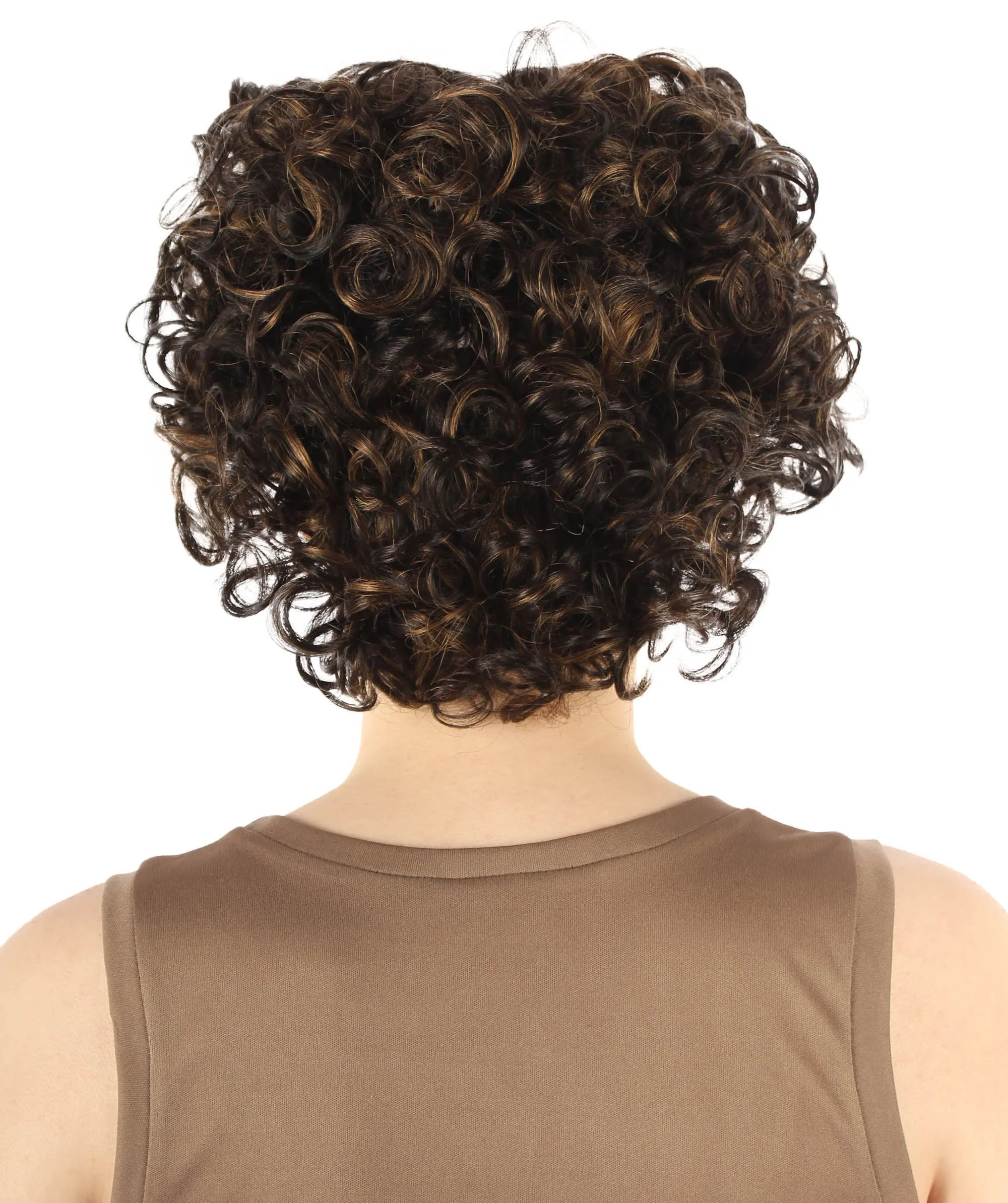 Adult Sexy Women's Wig | Curly Multiple Color Options | Short Celebrity Wig | HPO