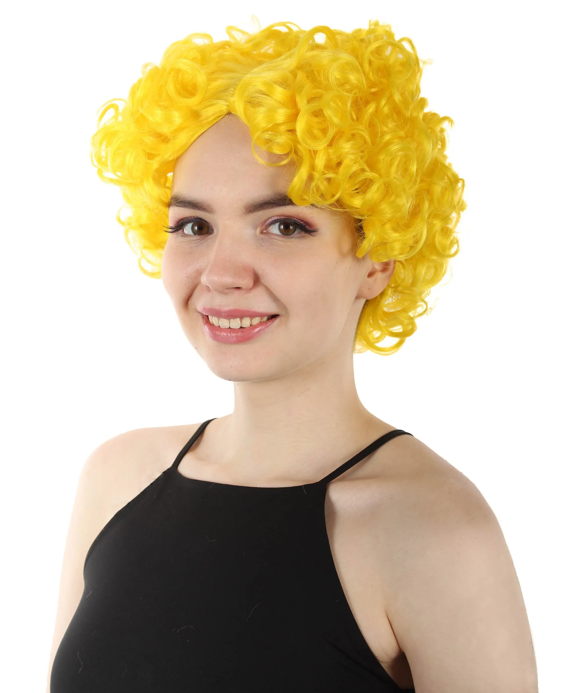 Adult Sexy Women's Wig | Curly Multiple Color Options | Short Celebrity Wig | HPO