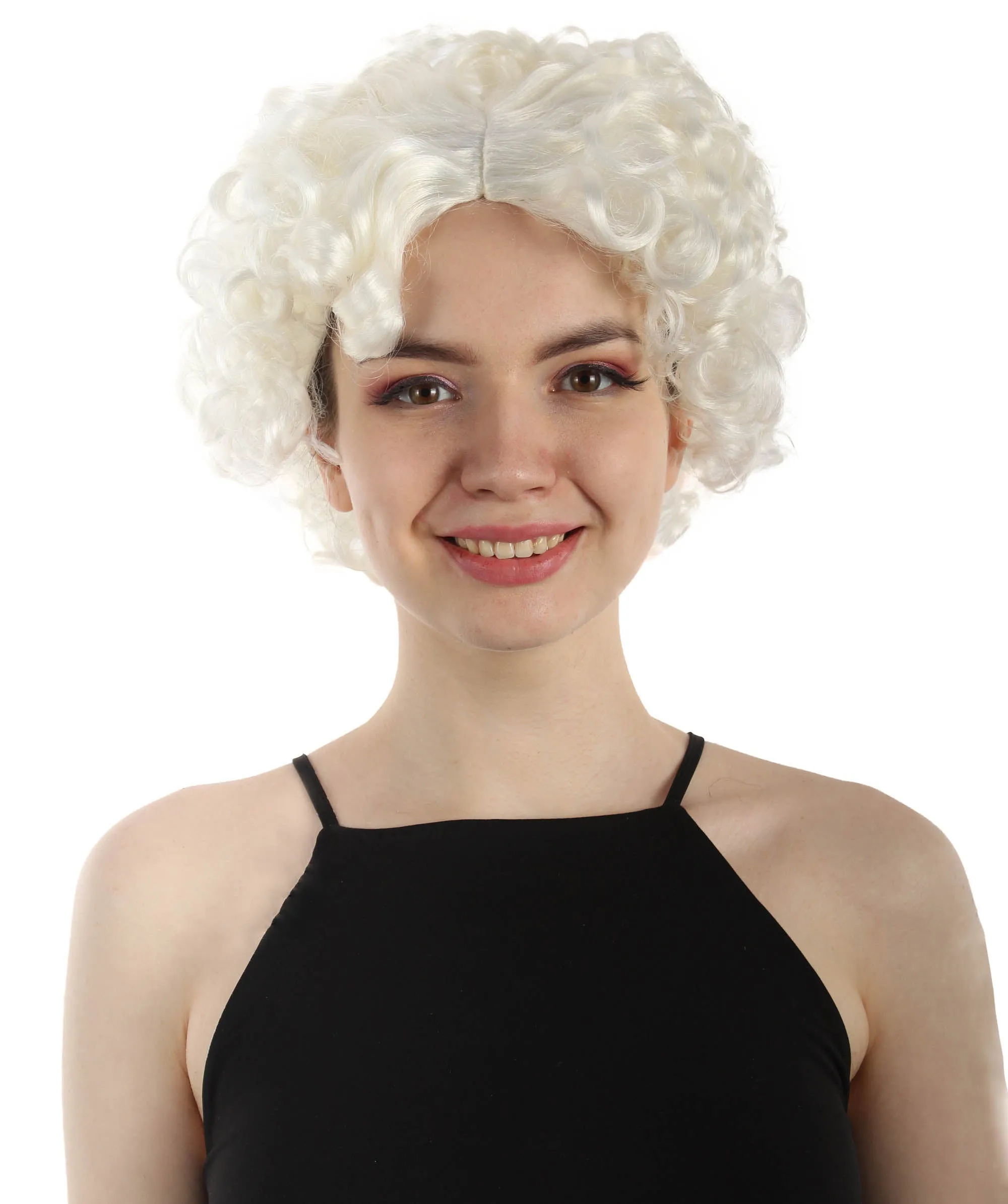 Adult Sexy Women's Wig | Curly Multiple Color Options | Short Celebrity Wig | HPO