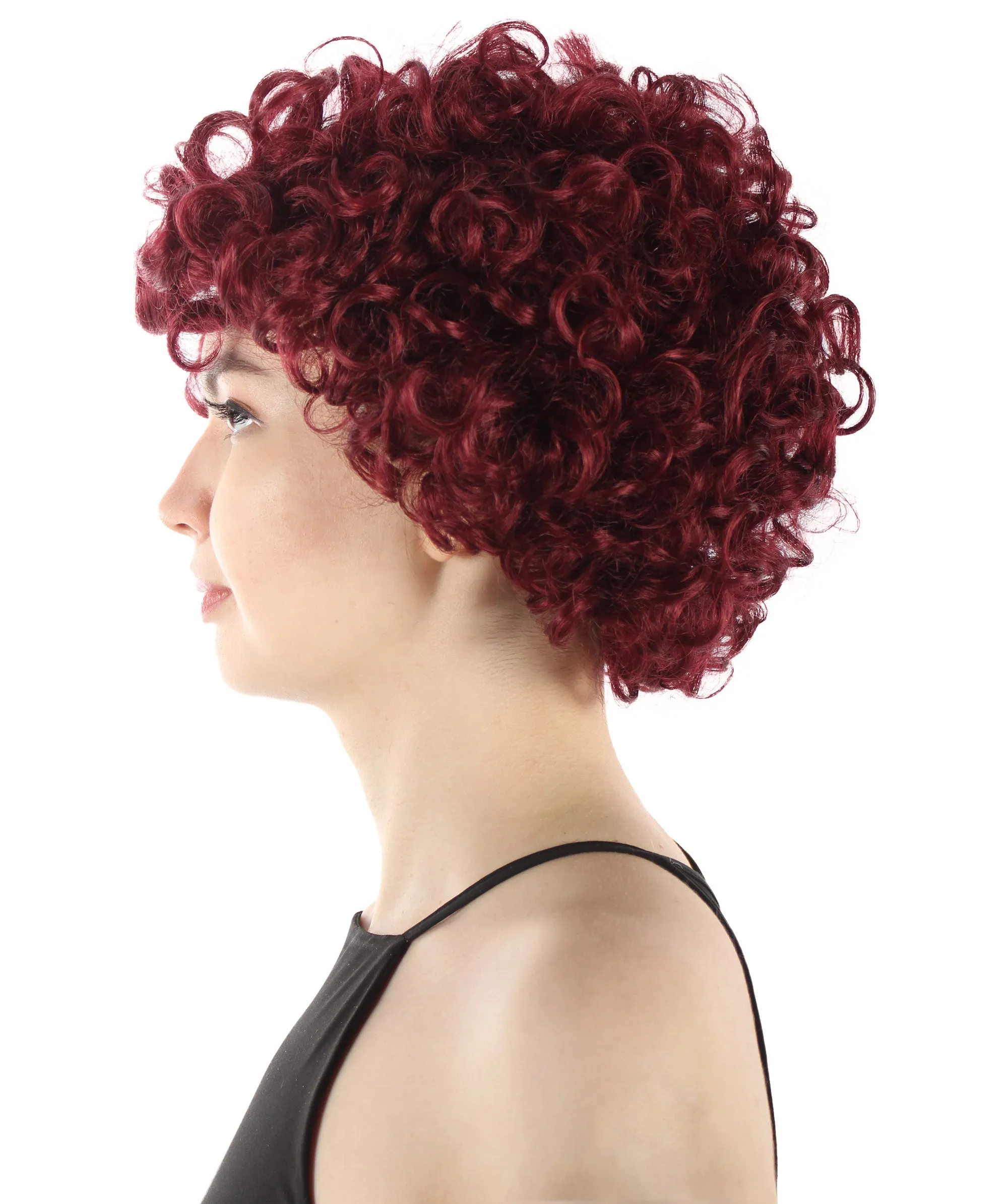 Adult Sexy Women's Wig | Curly Multiple Color Options | Short Celebrity Wig | HPO