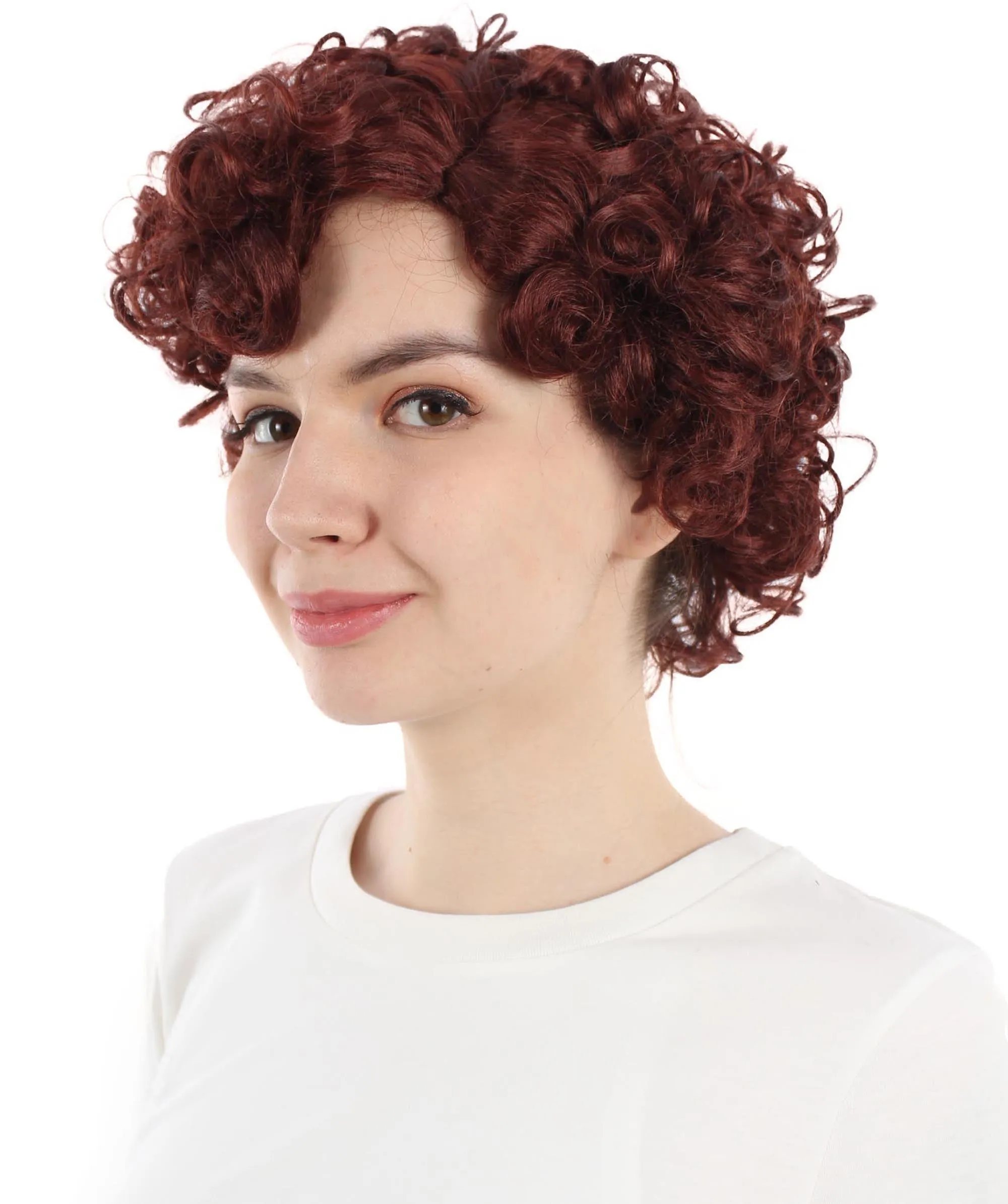 Adult Sexy Women's Wig | Curly Multiple Color Options | Short Celebrity Wig | HPO