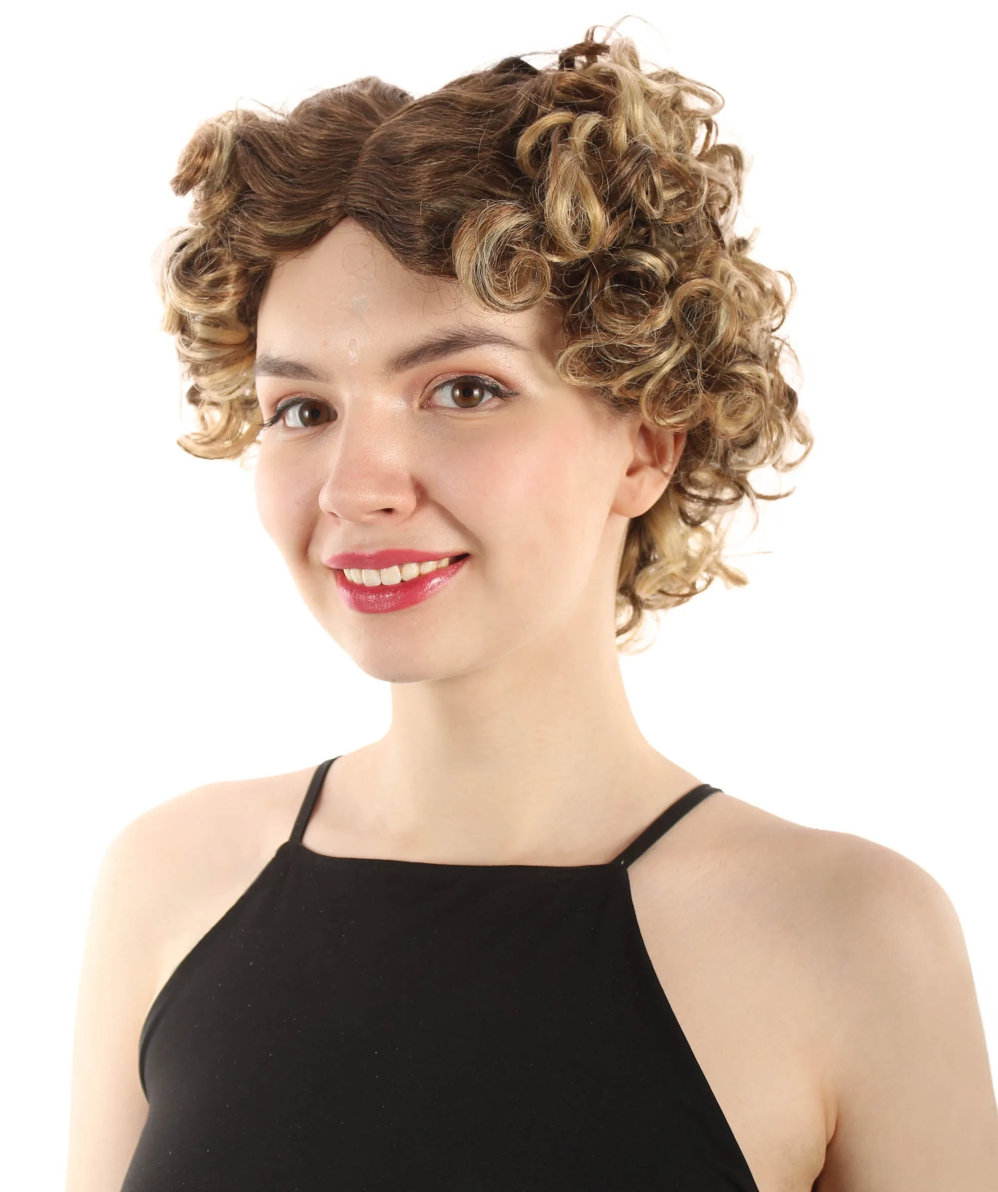 Adult Sexy Women's Wig | Curly Multiple Color Options | Short Celebrity Wig | HPO