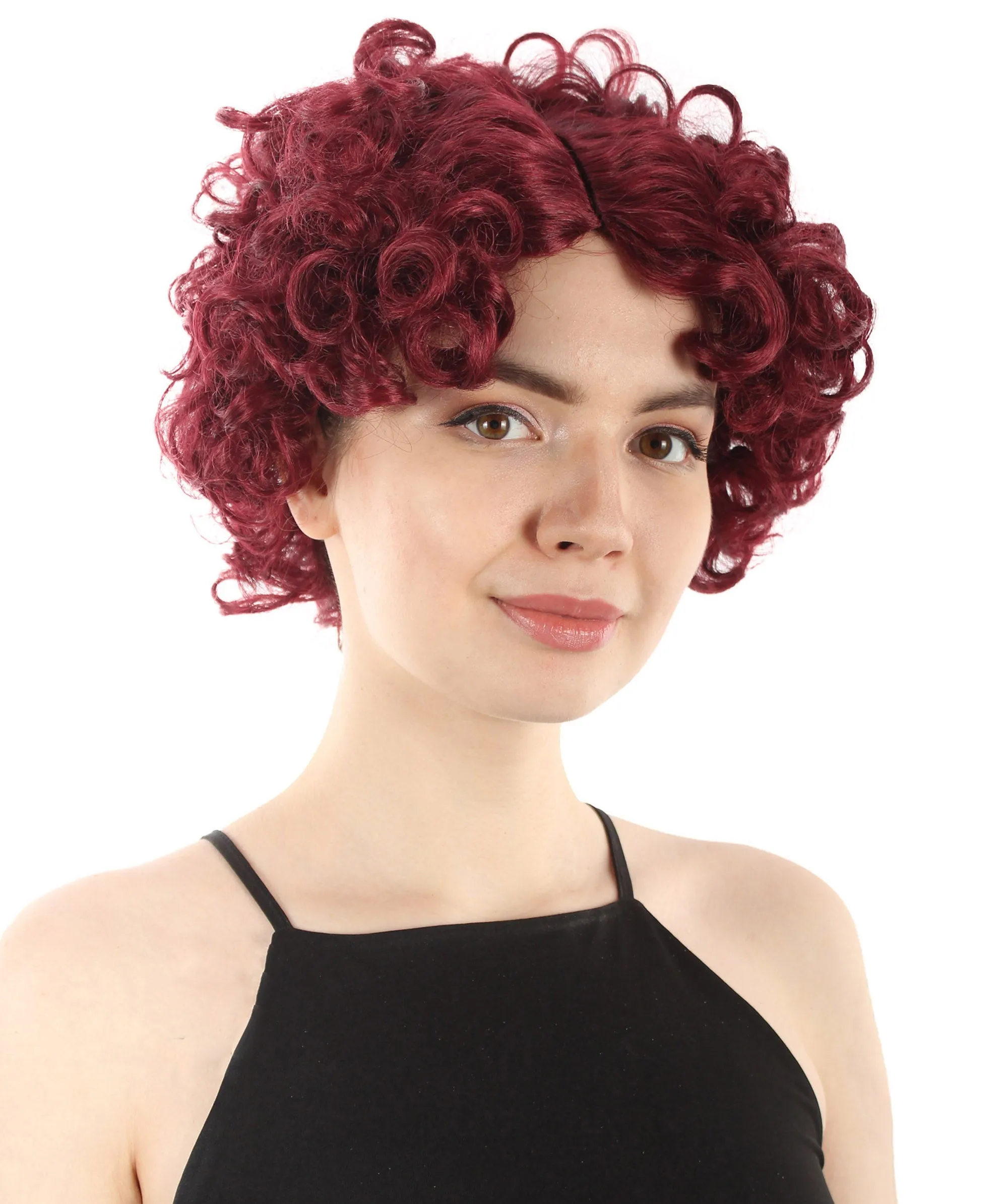 Adult Sexy Women's Wig | Curly Multiple Color Options | Short Celebrity Wig | HPO