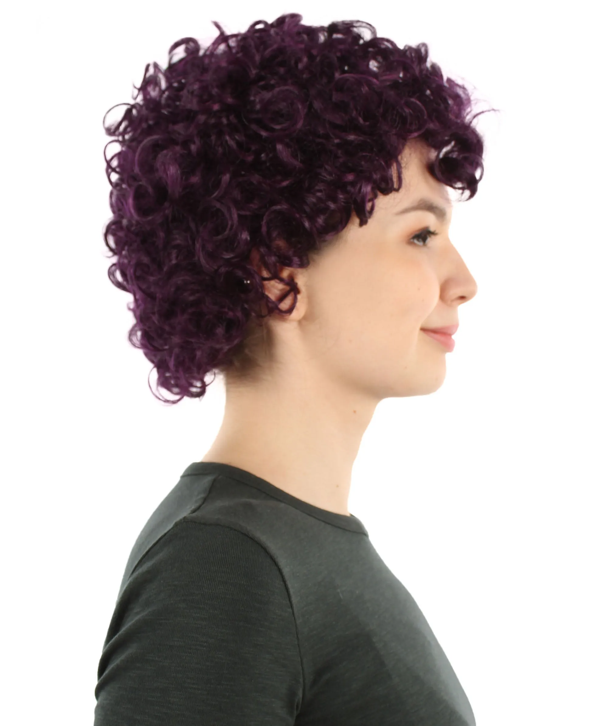 Adult Sexy Women's Wig | Curly Multiple Color Options | Short Celebrity Wig | HPO