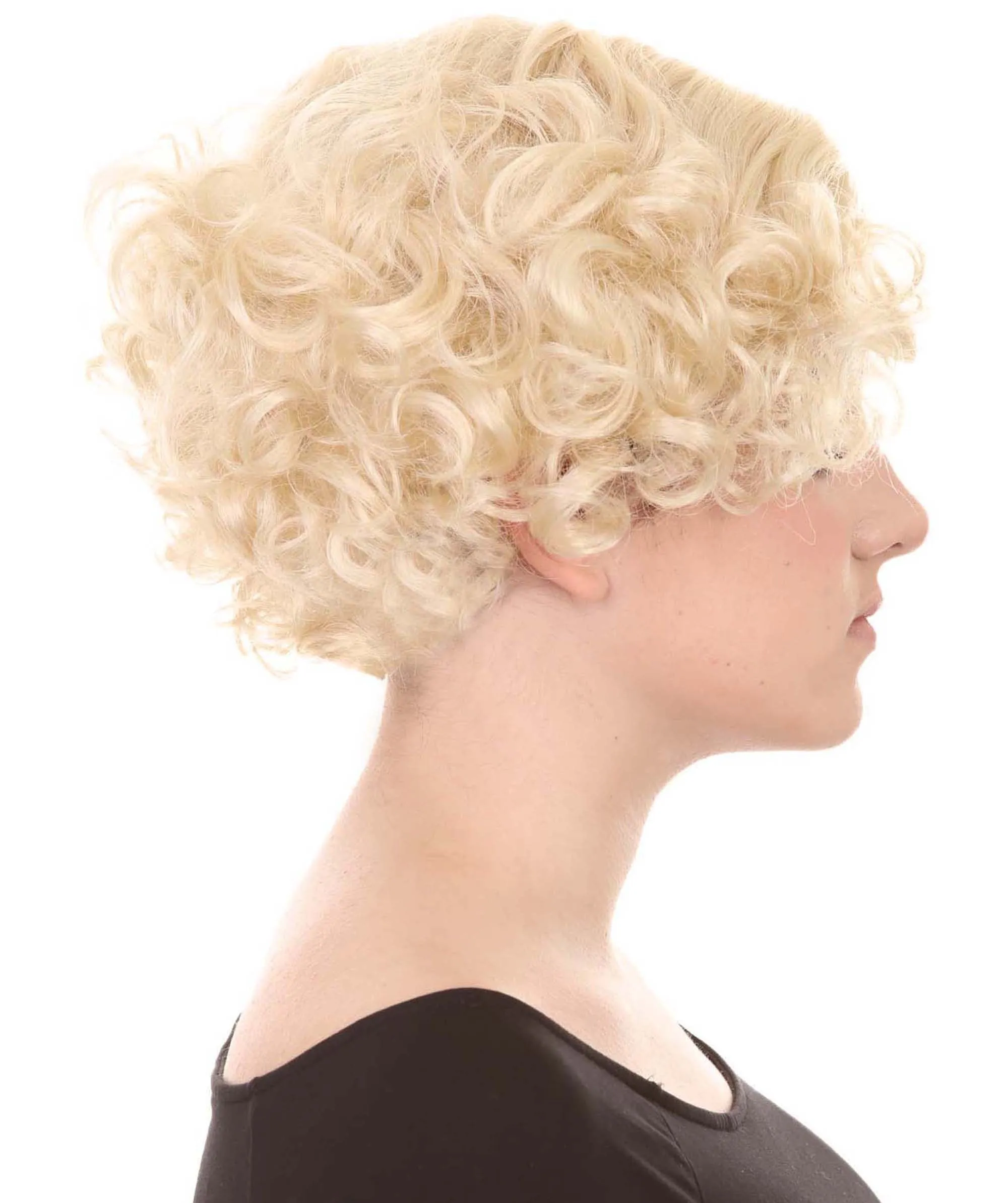Adult Sexy Women's Wig | Curly Multiple Color Options | Short Celebrity Wig | HPO