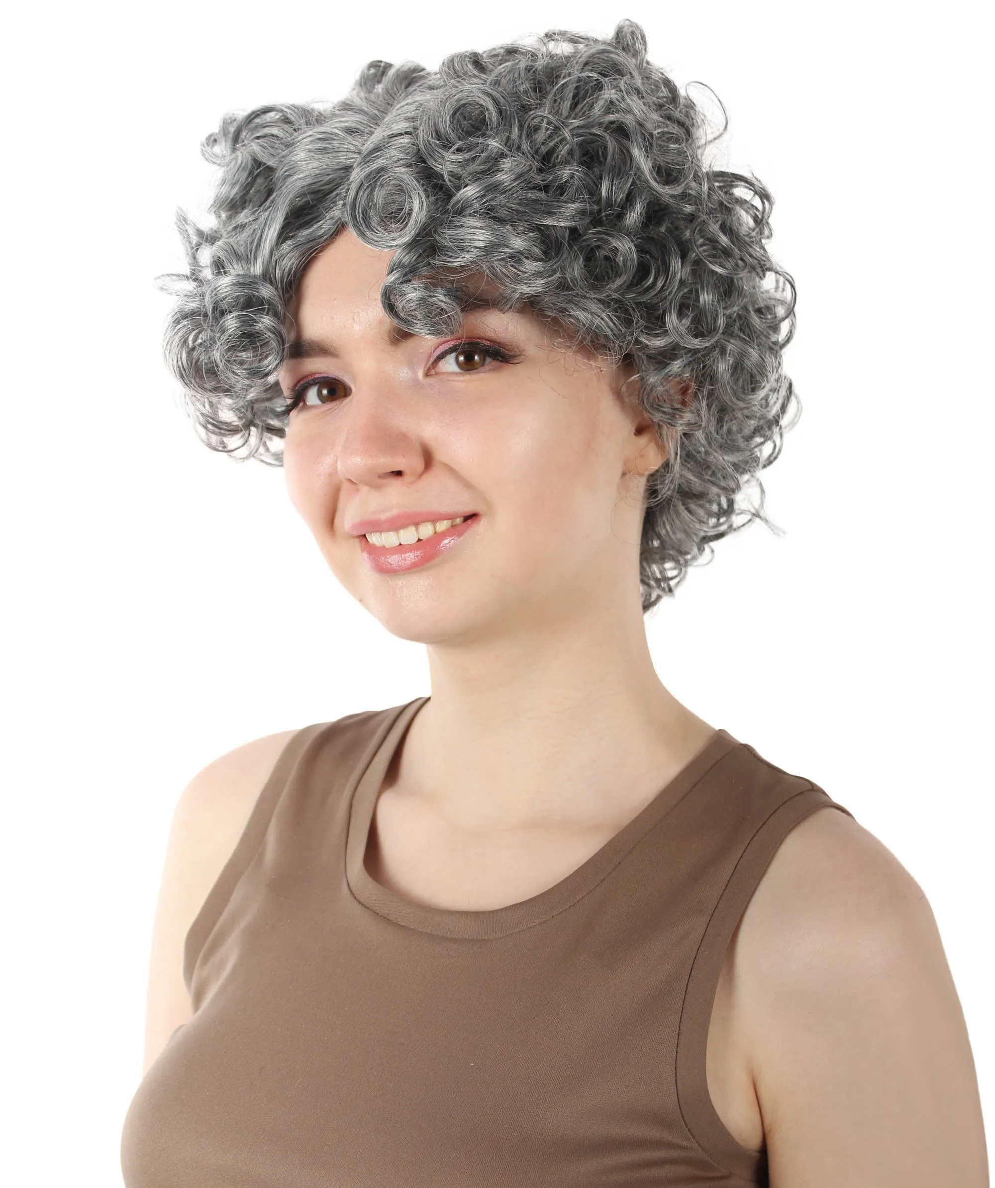 Adult Sexy Women's Wig | Curly Multiple Color Options | Short Celebrity Wig | HPO