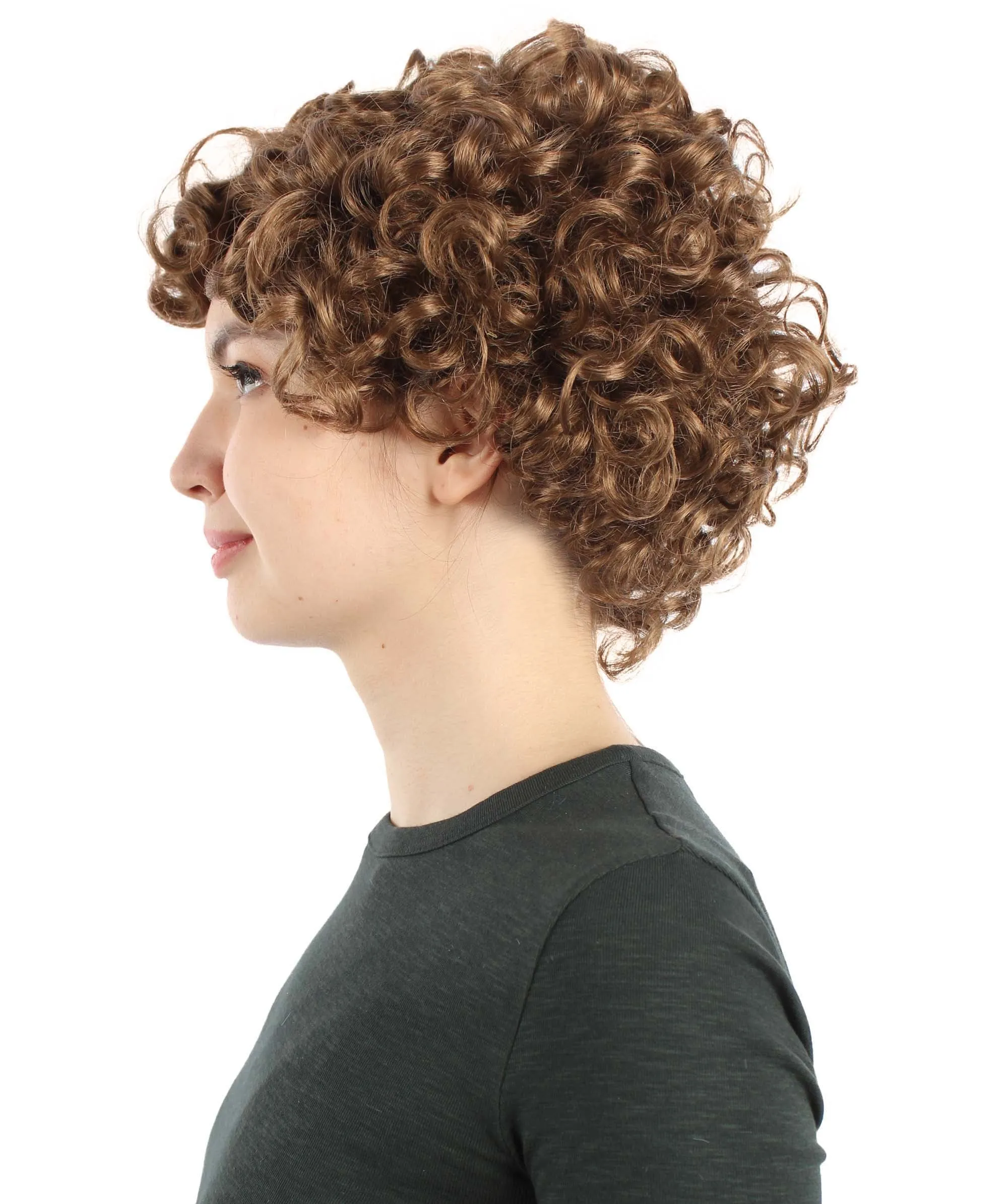 Adult Sexy Women's Wig | Curly Multiple Color Options | Short Celebrity Wig | HPO